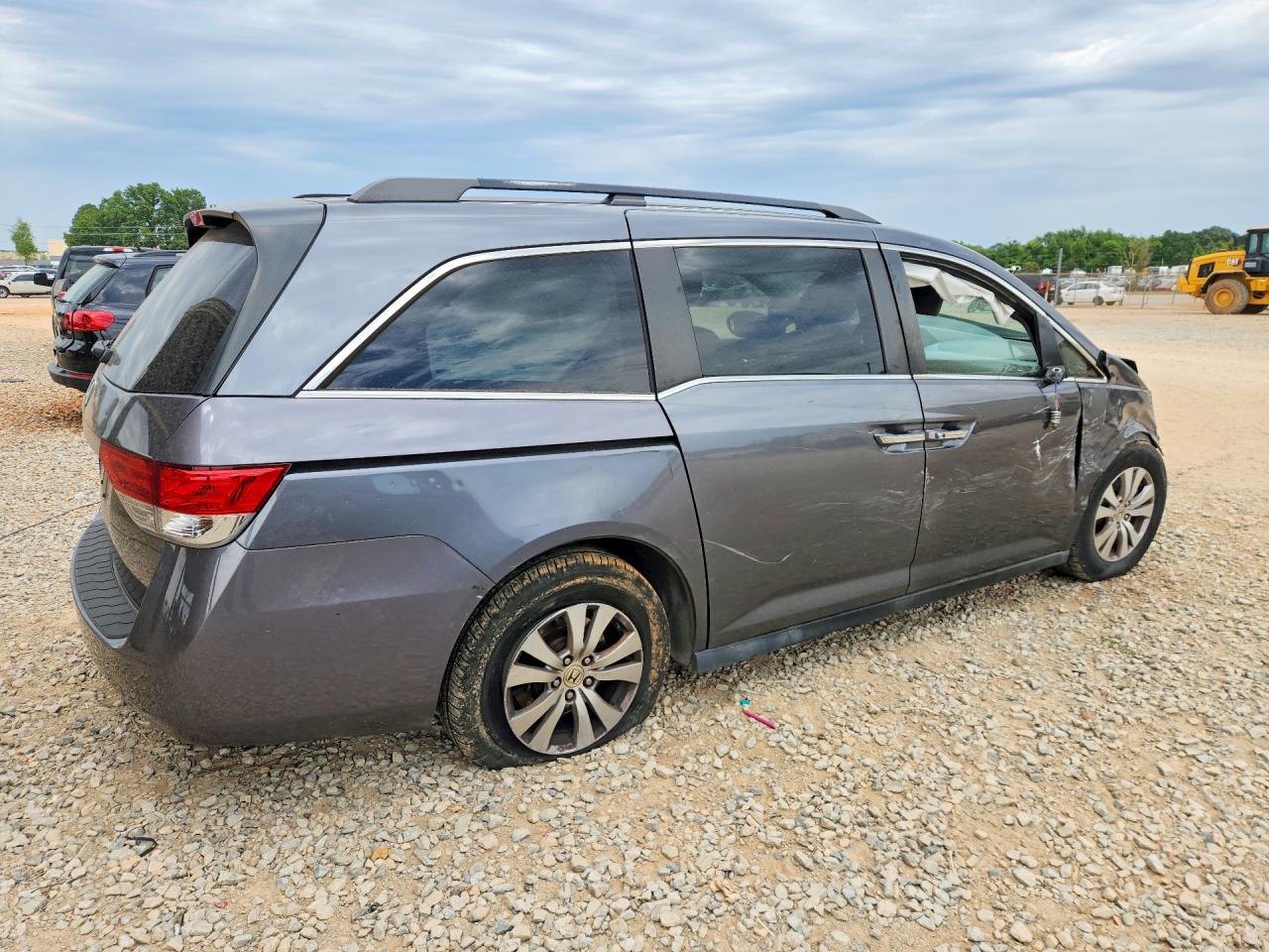 2014 Honda Odyssey Ex Gray vin: 5FNRL5H47EB126660