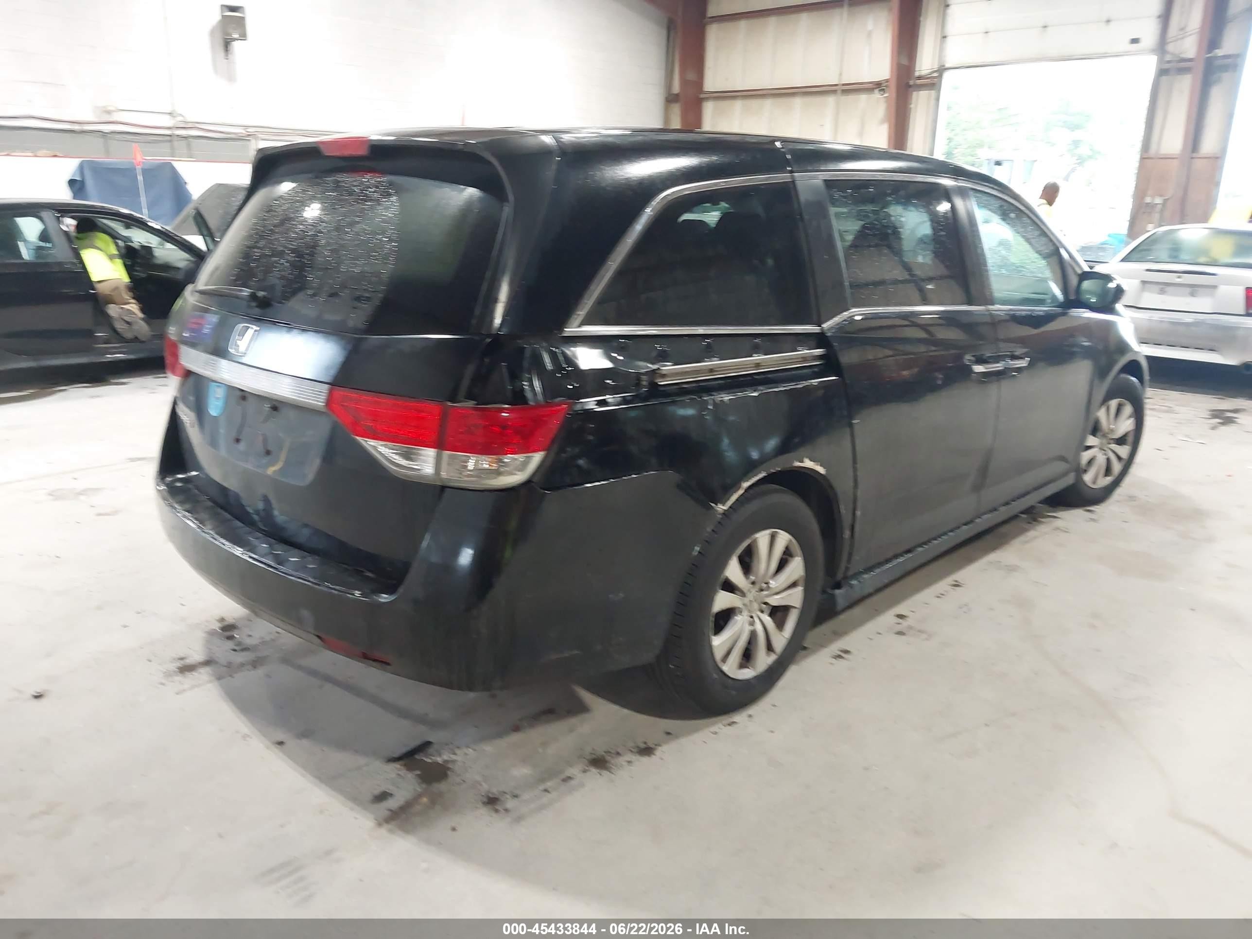 2015 Honda Odyssey Ex Black vin: 5FNRL5H47FB001837