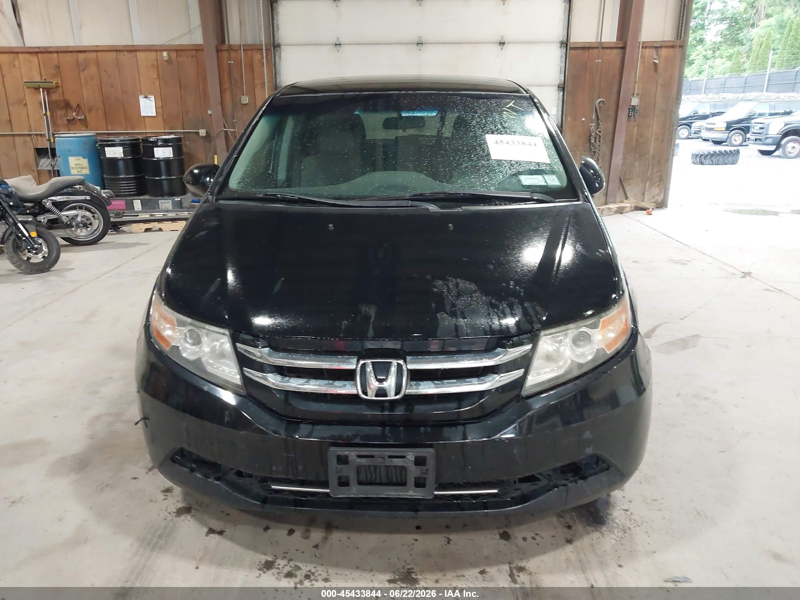 2015 Honda Odyssey Ex Black vin: 5FNRL5H47FB001837