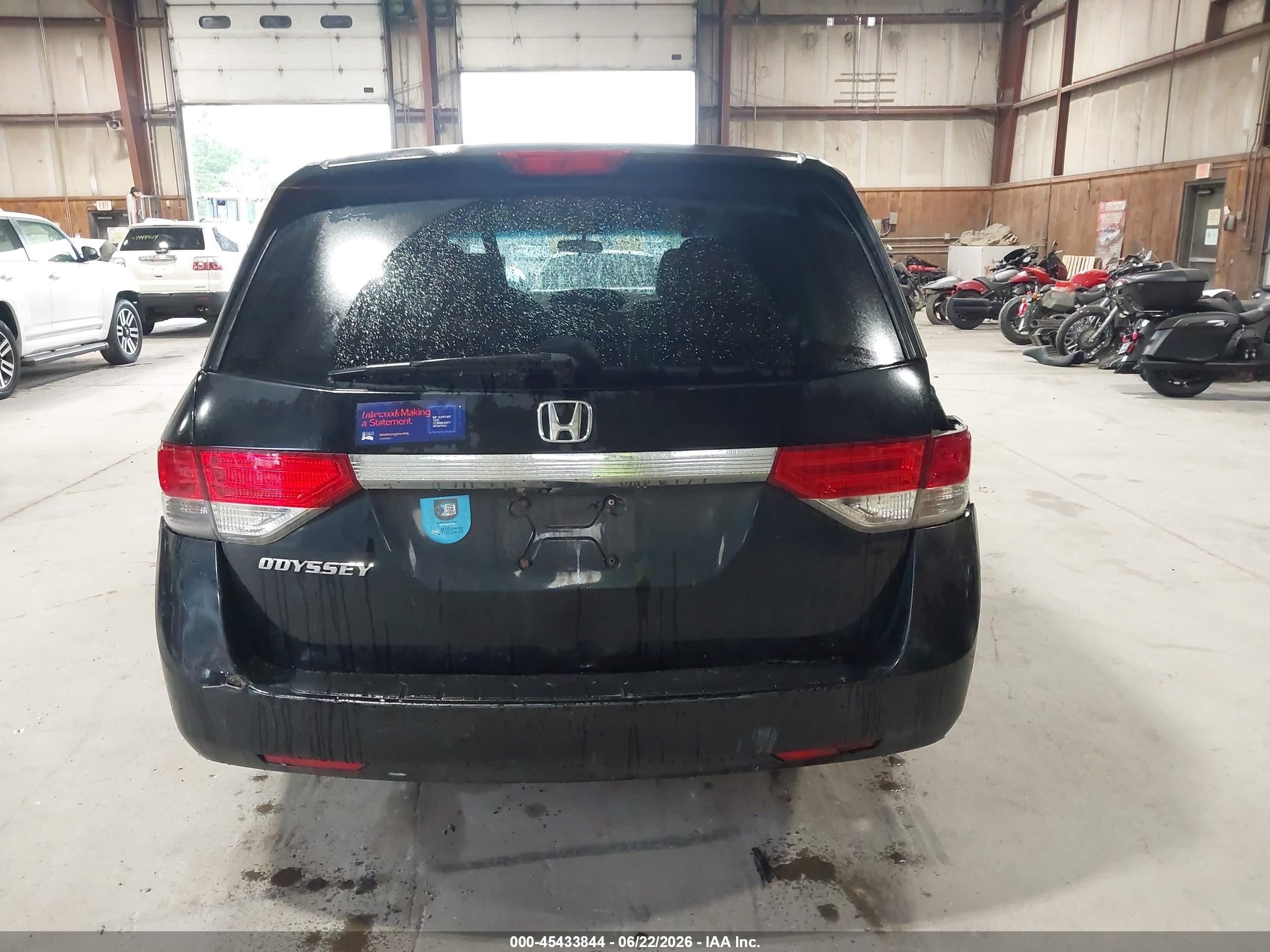 2015 Honda Odyssey Ex Black vin: 5FNRL5H47FB001837