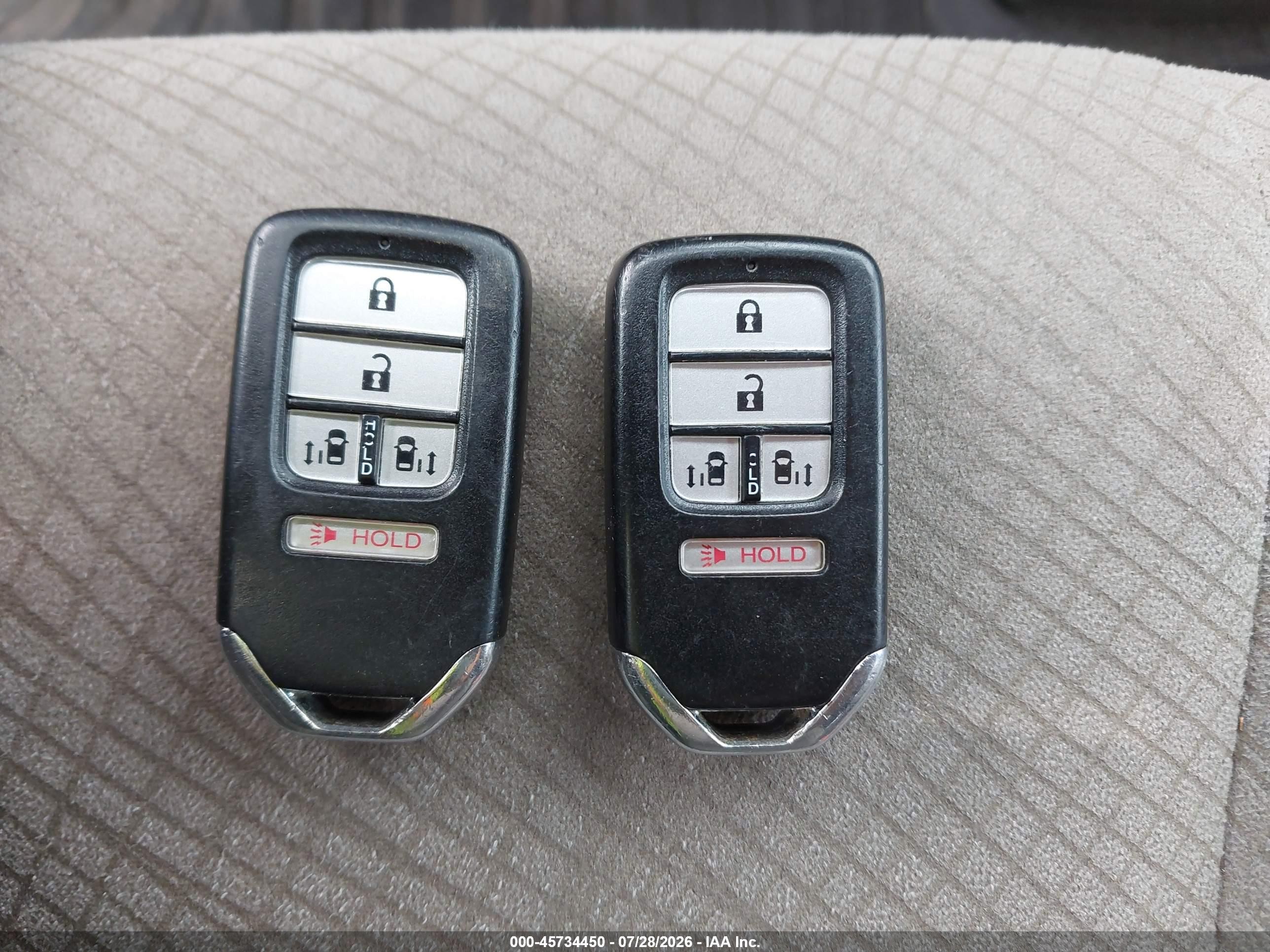 2015 Honda Odyssey Ex Blue vin: 5FNRL5H47FB040251