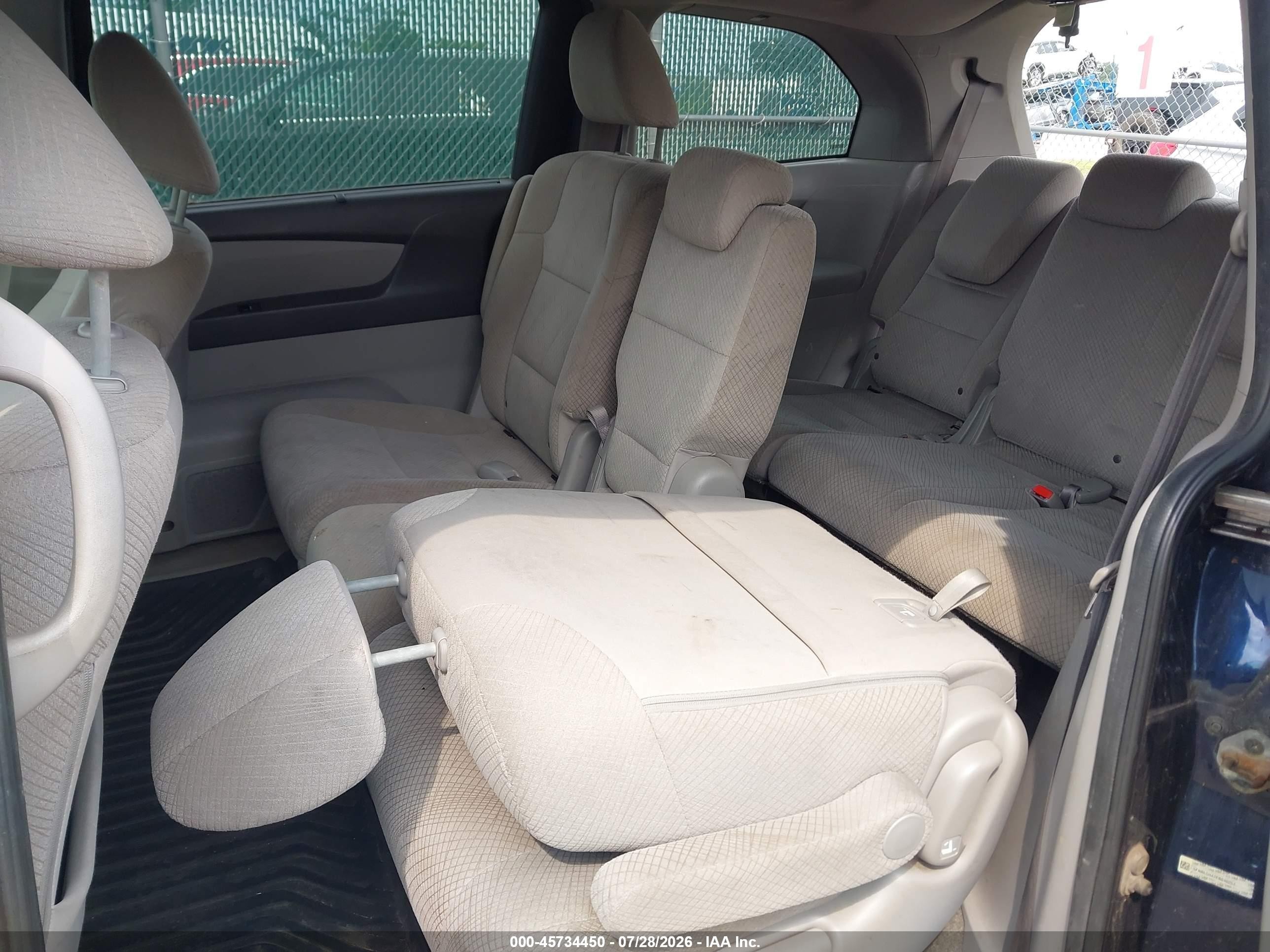 2015 Honda Odyssey Ex Blue vin: 5FNRL5H47FB040251