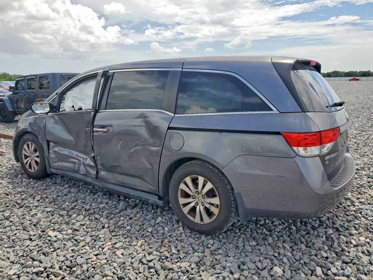 2015 Honda Odyssey Ex Gray vin: 5FNRL5H47FB052061