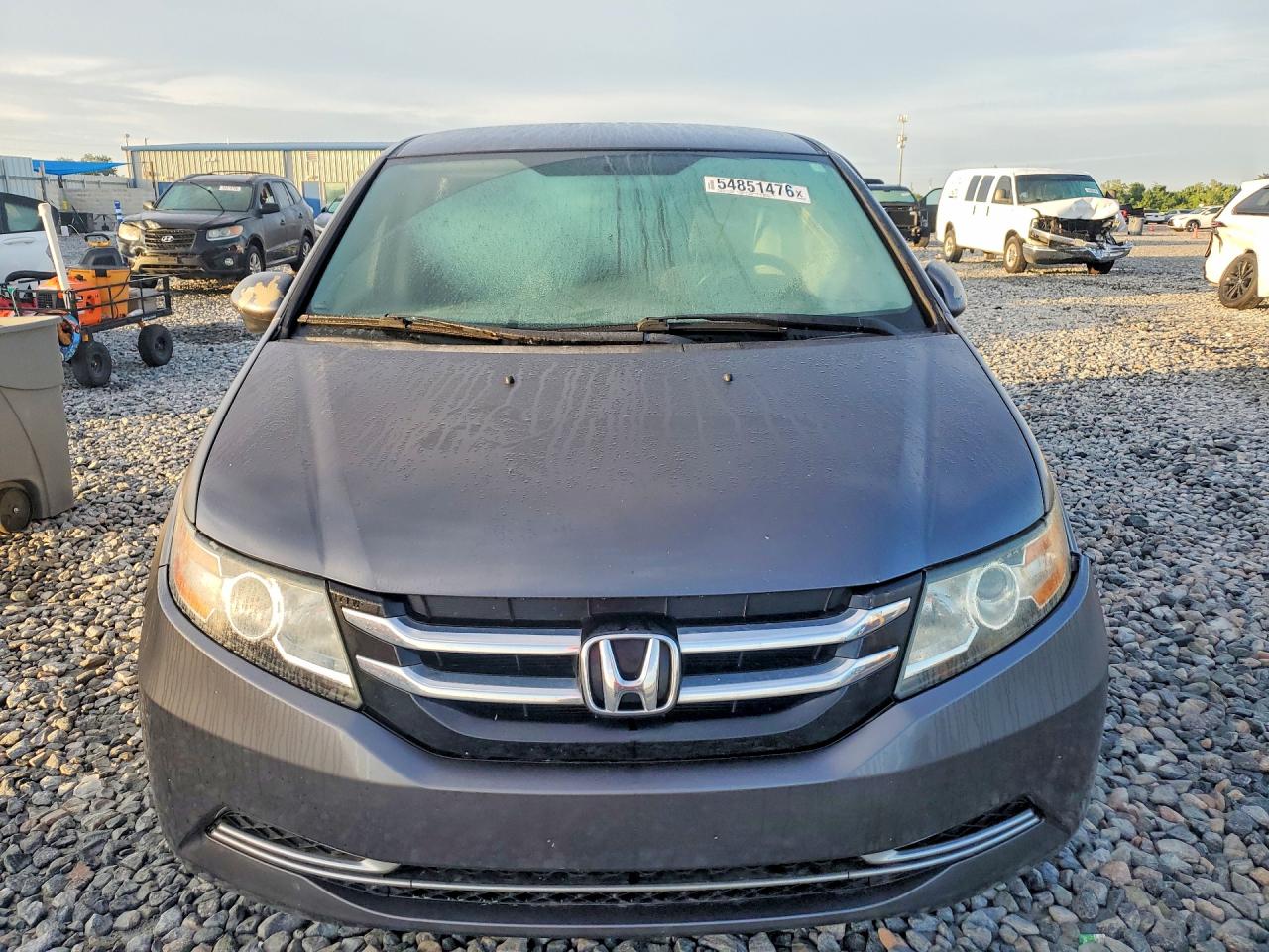 2015 Honda Odyssey Ex Gray vin: 5FNRL5H47FB052061