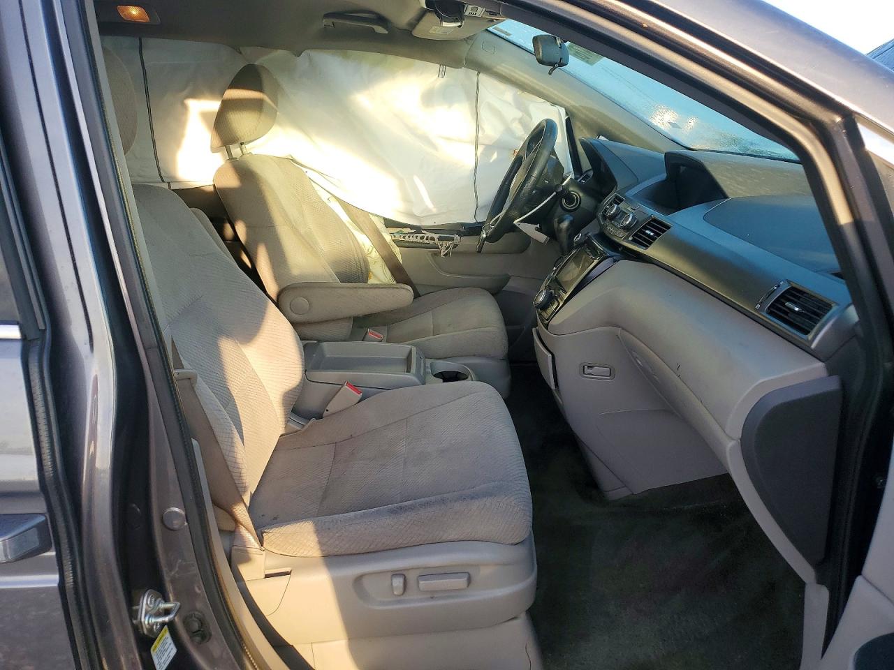 2015 Honda Odyssey Ex Gray vin: 5FNRL5H47FB052061