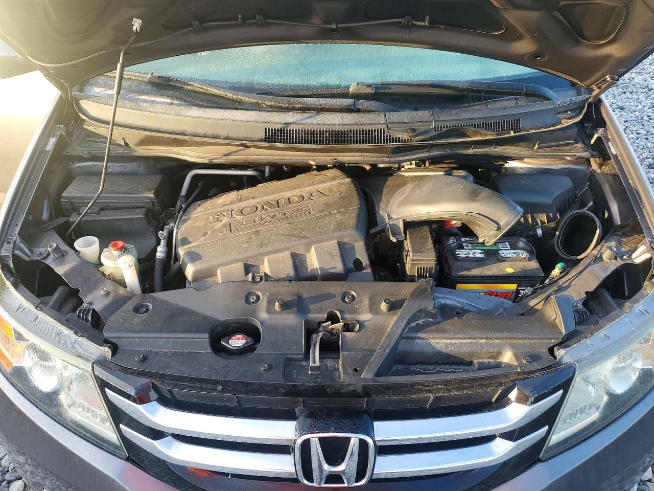 2015 Honda Odyssey Ex Gray vin: 5FNRL5H47FB052061