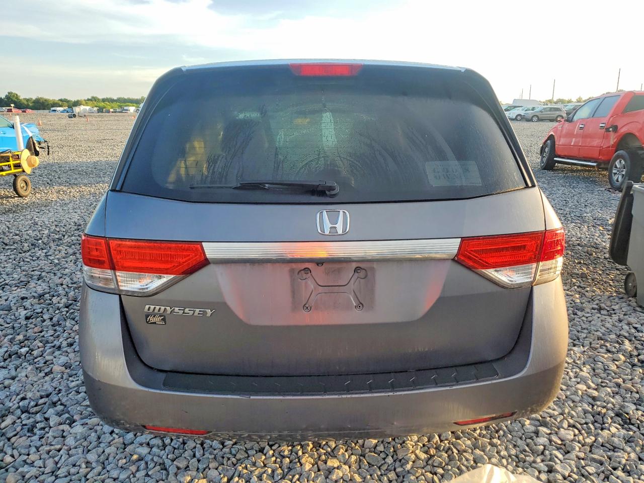 2015 Honda Odyssey Ex Gray vin: 5FNRL5H47FB052061