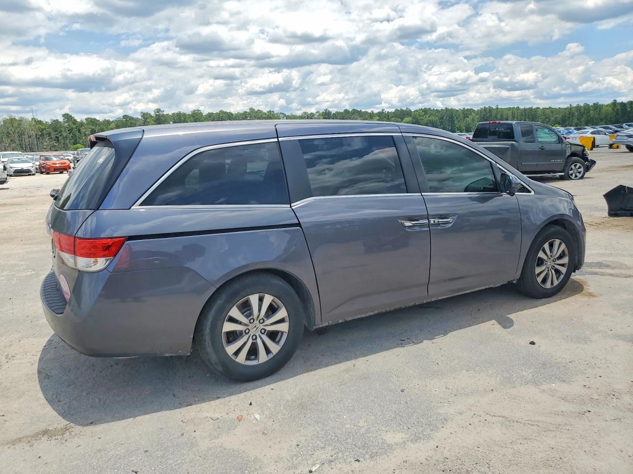2015 Honda Odyssey Ex Серый vin: 5FNRL5H47FB059575