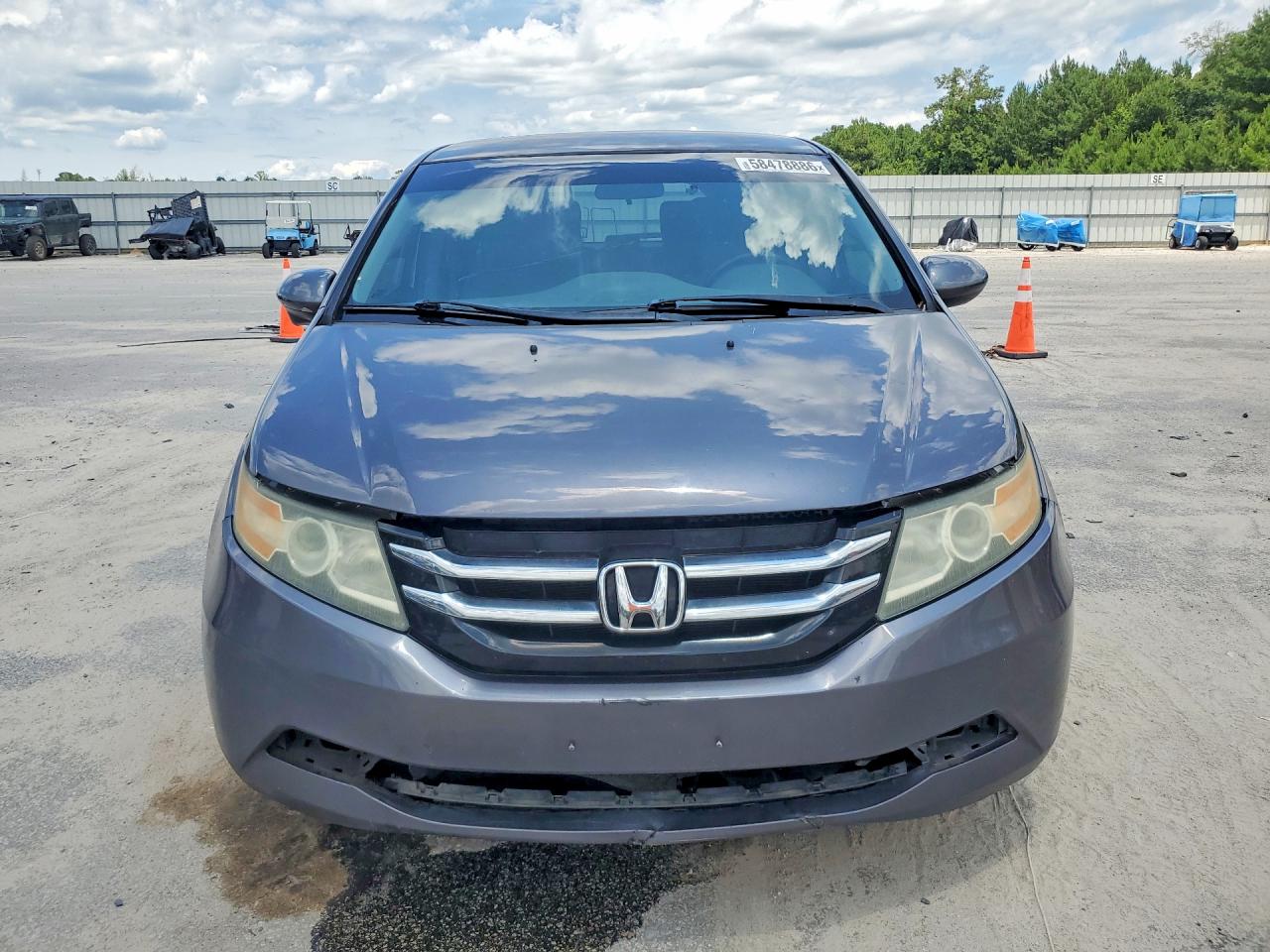 2015 Honda Odyssey Ex Серый vin: 5FNRL5H47FB059575
