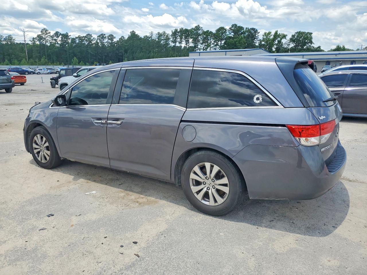 2015 Honda Odyssey Ex Серый vin: 5FNRL5H47FB059575