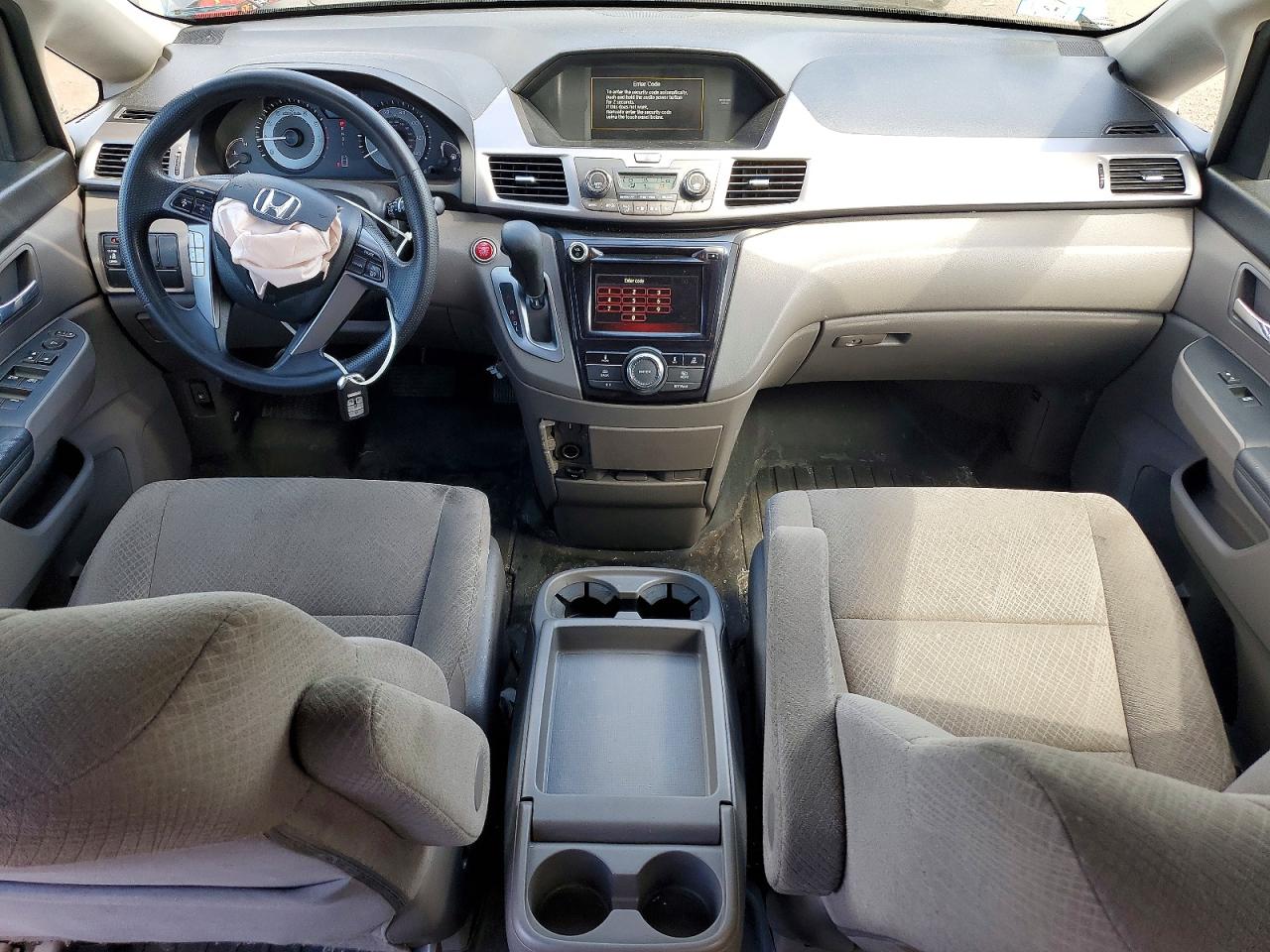 2015 Honda Odyssey Ex Brown vin: 5FNRL5H47FB119306