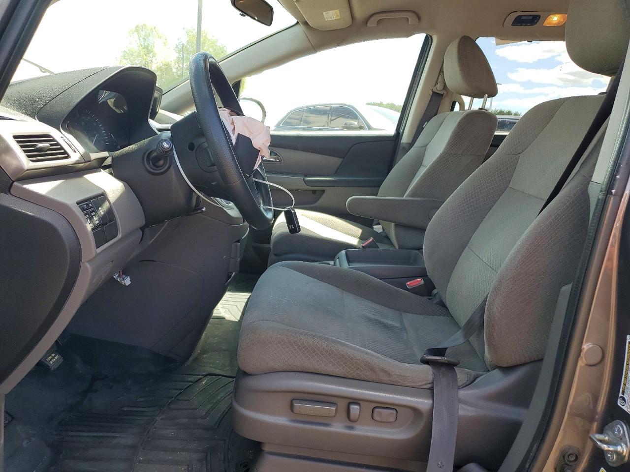 2015 Honda Odyssey Ex Brown vin: 5FNRL5H47FB119306