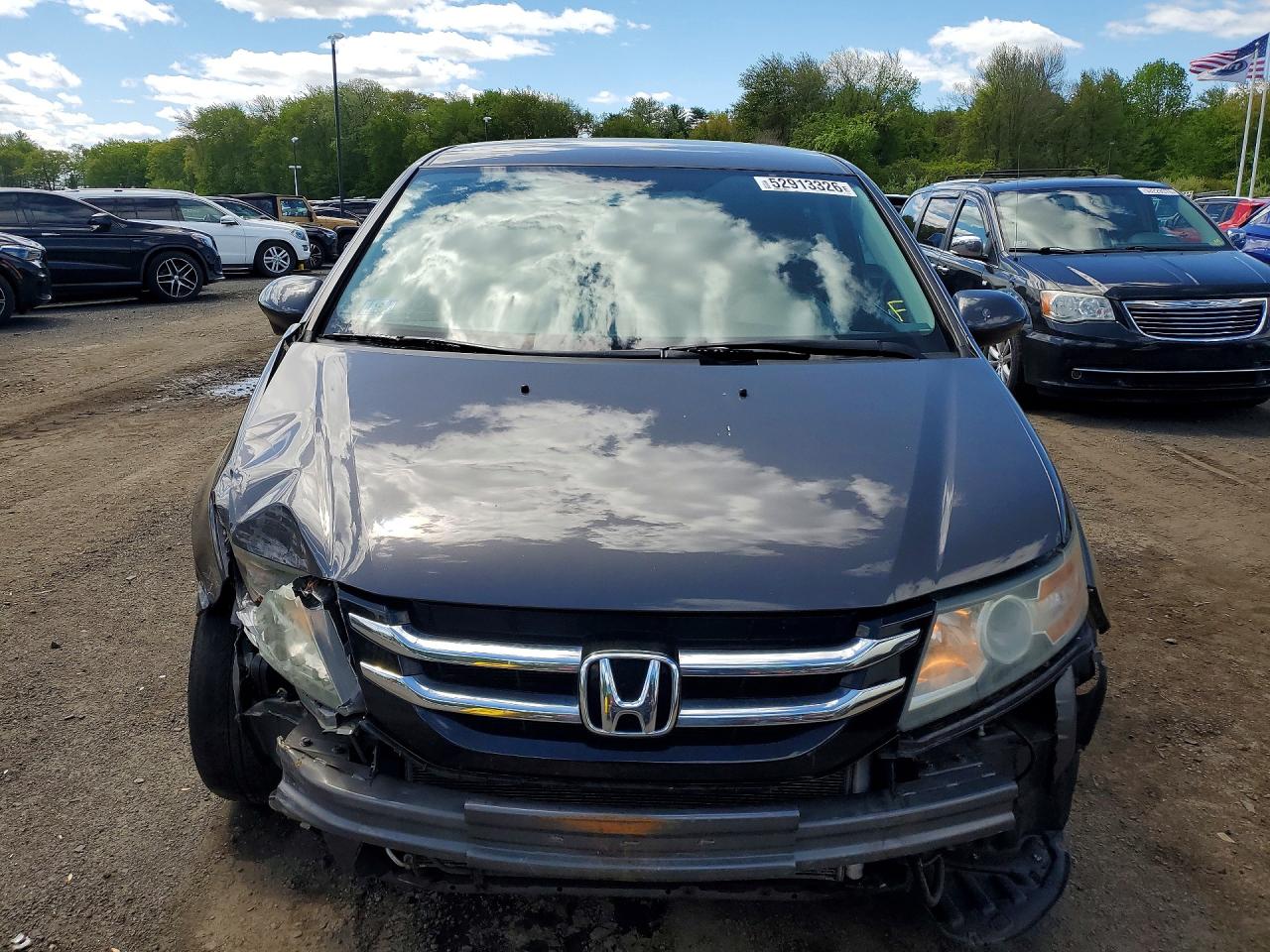 2015 Honda Odyssey Ex Brown vin: 5FNRL5H47FB119306