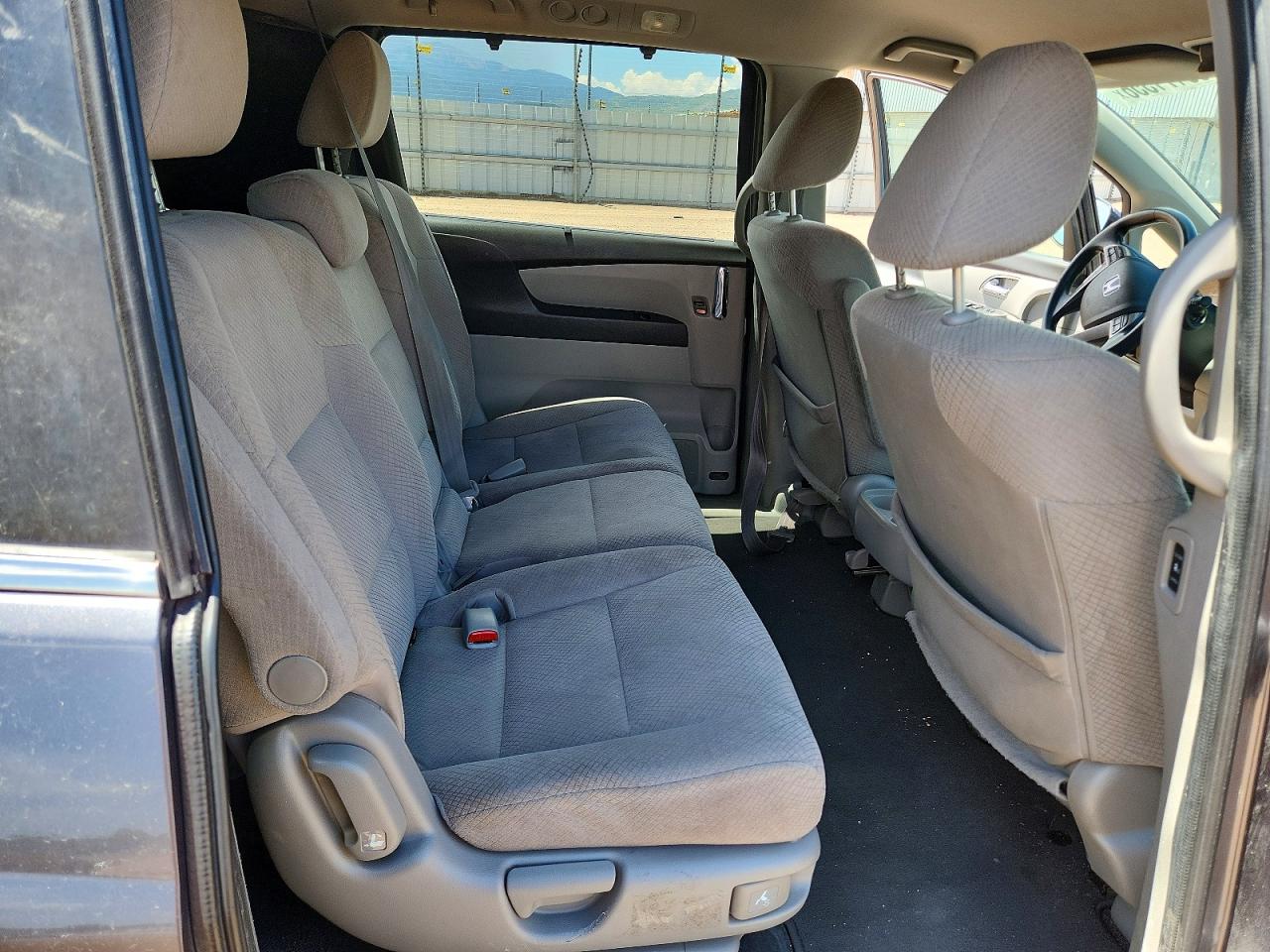 2015 Honda Odyssey Ex Gray vin: 5FNRL5H47FB121556