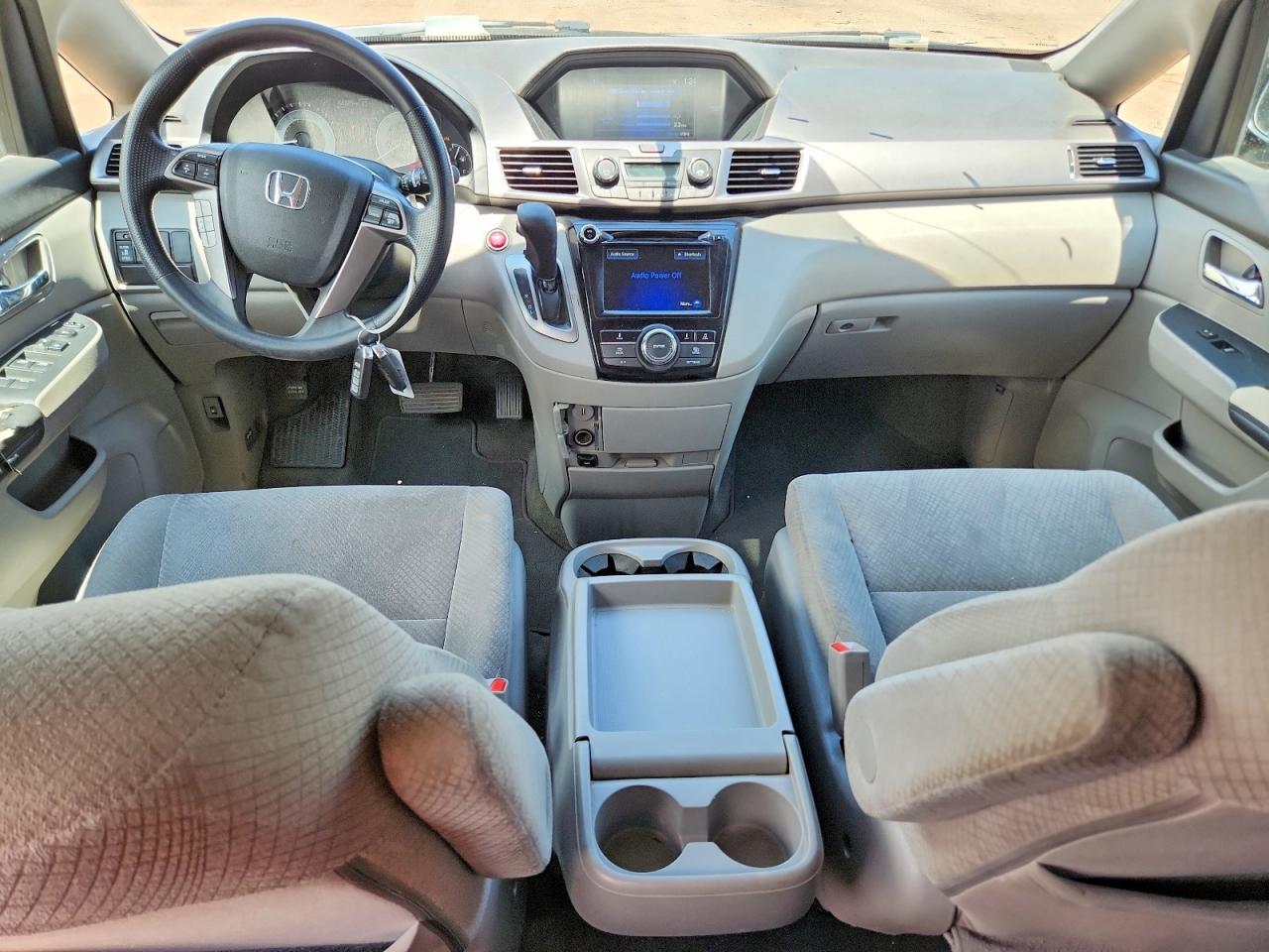 2015 Honda Odyssey Ex Gray vin: 5FNRL5H47FB121556