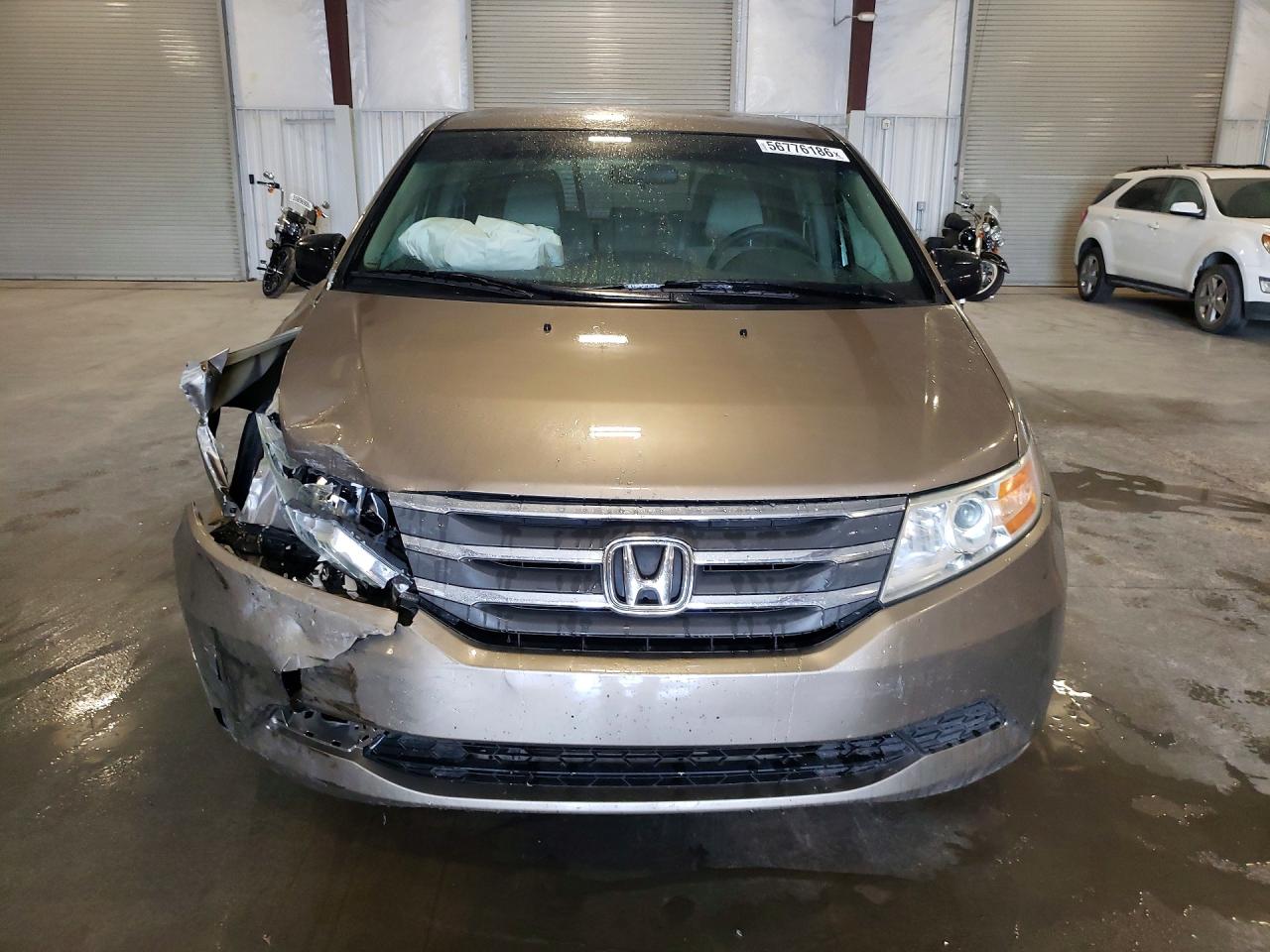 2011 Honda Odyssey Ex Tan vin: 5FNRL5H48BB030418