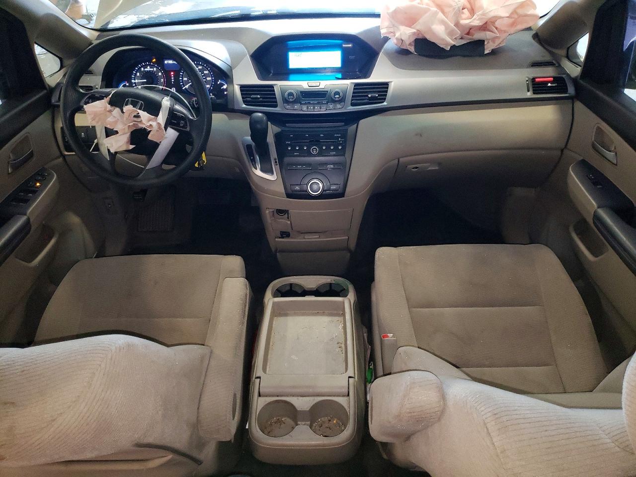 2011 Honda Odyssey Ex Tan vin: 5FNRL5H48BB030418