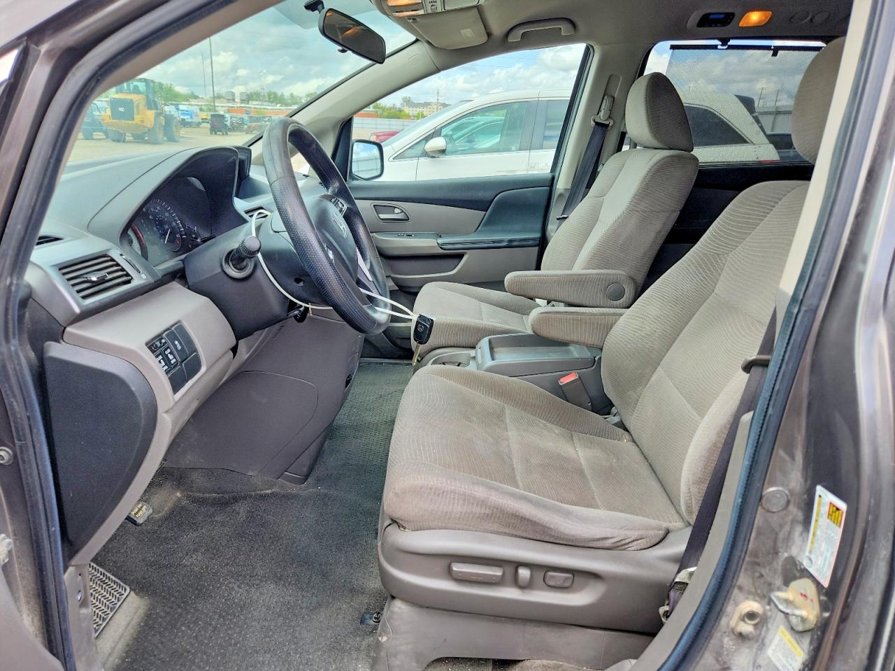 2011 Honda Odyssey Ex Gray vin: 5FNRL5H48BB081904