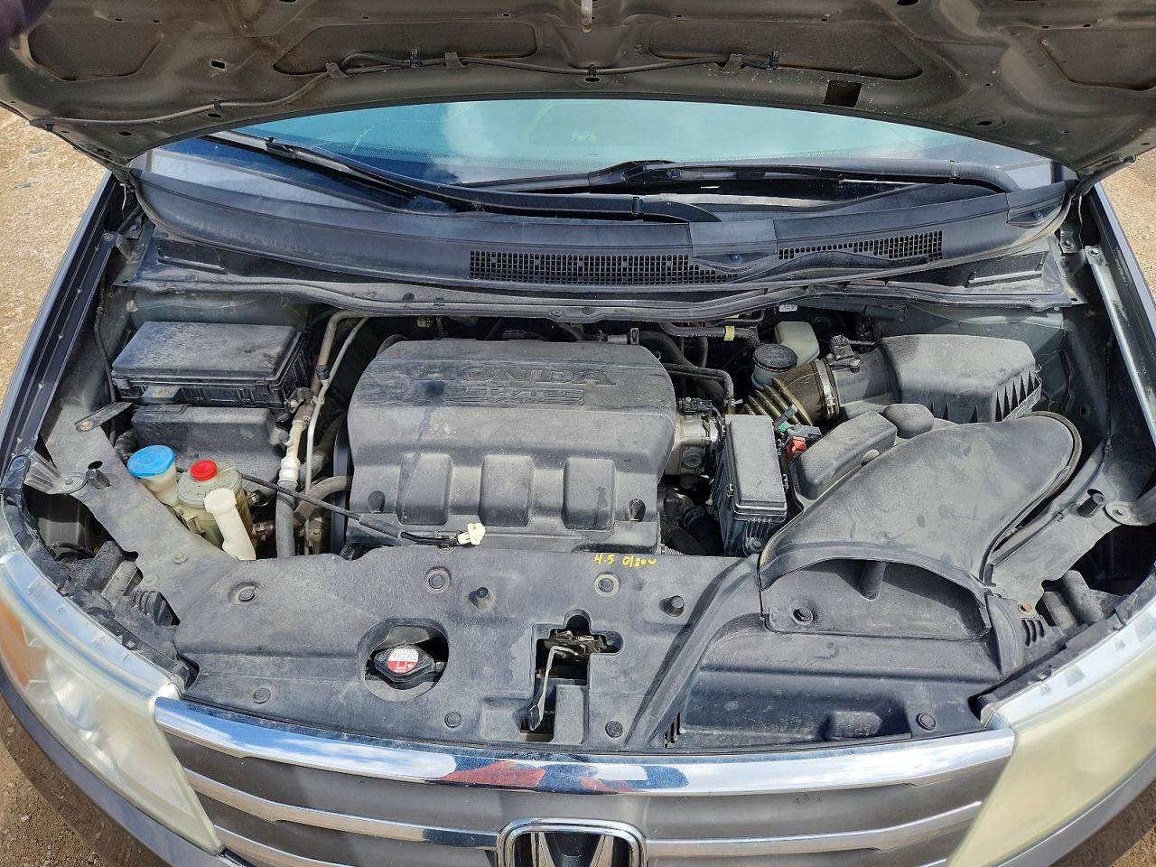 2011 Honda Odyssey Ex Gray vin: 5FNRL5H48BB081904