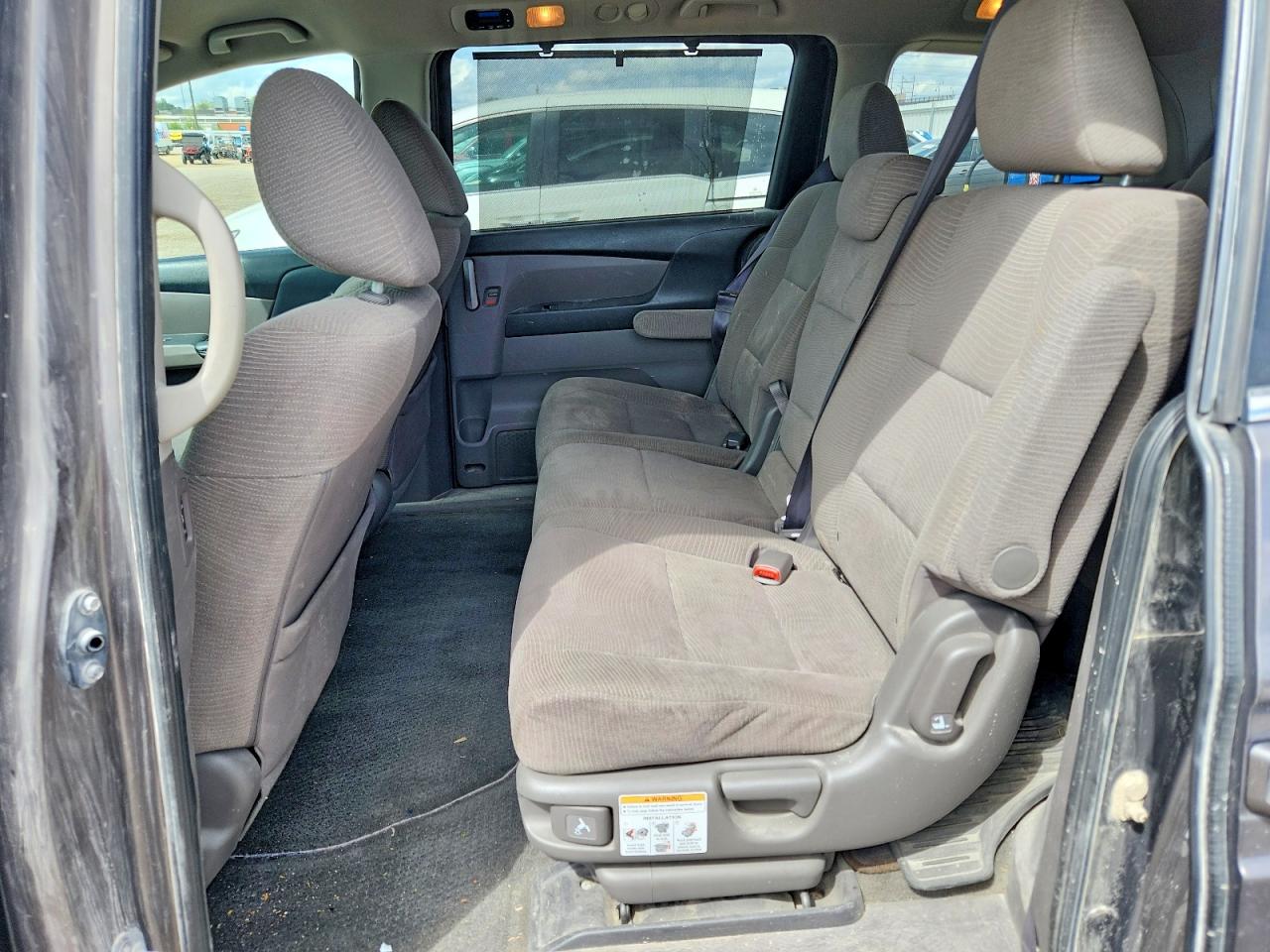 2011 Honda Odyssey Ex Gray vin: 5FNRL5H48BB081904