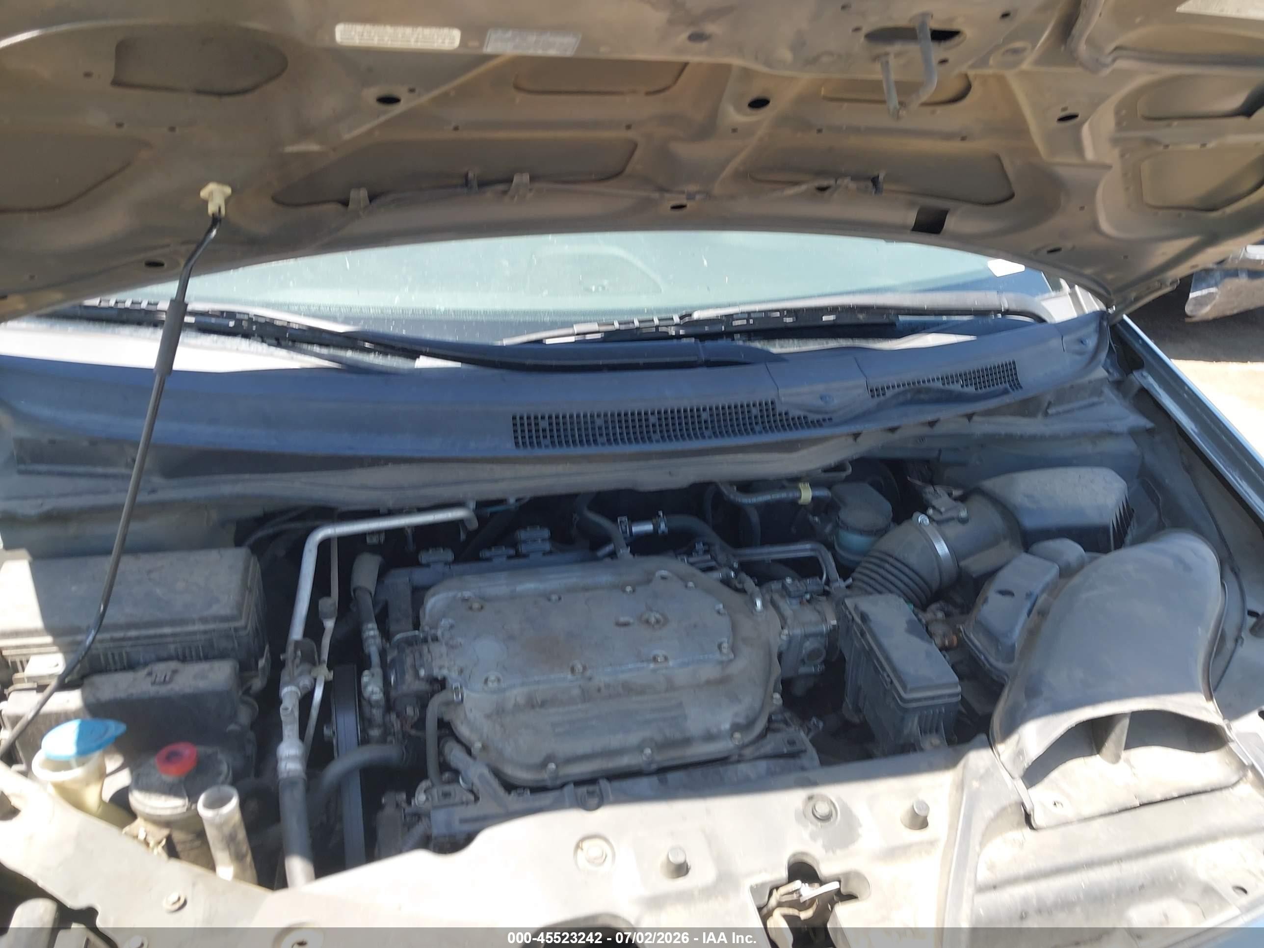 2011 Honda Odyssey Ex Gray vin: 5FNRL5H48BB101360