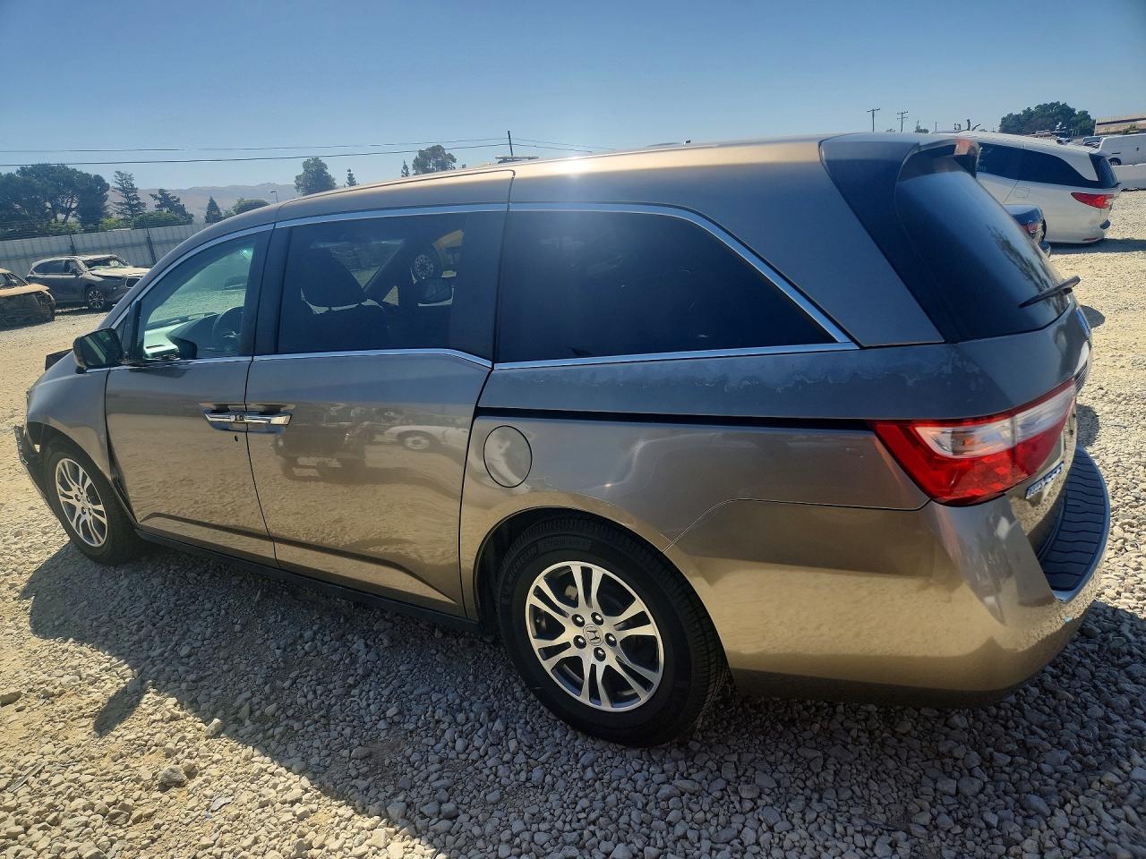 2012 Honda Odyssey Ex Tan vin: 5FNRL5H48CB008890