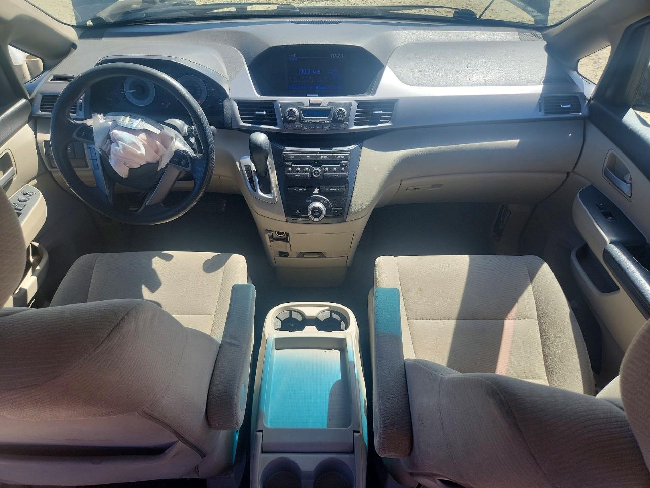 2012 Honda Odyssey Ex Tan vin: 5FNRL5H48CB008890