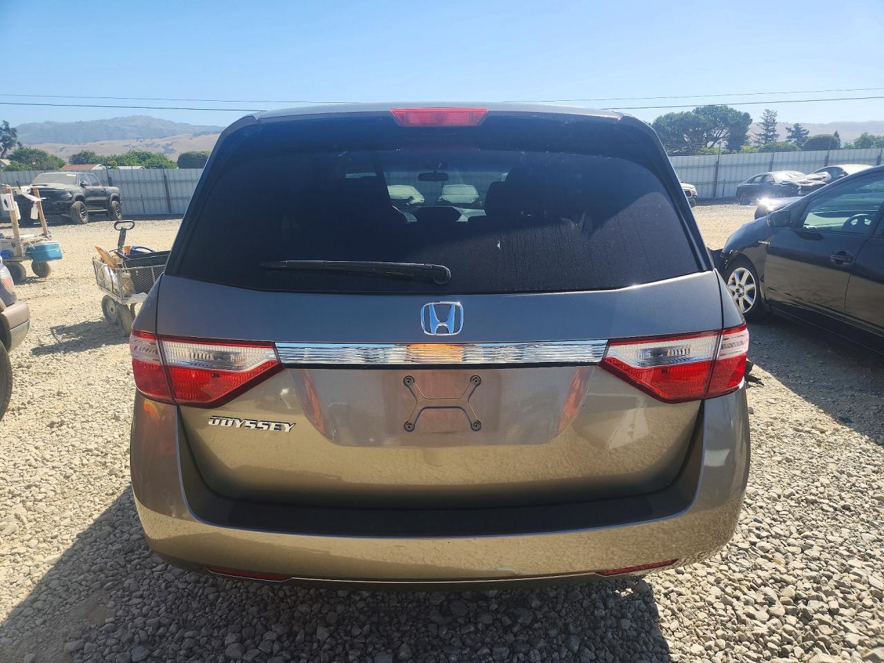 2012 Honda Odyssey Ex Tan vin: 5FNRL5H48CB008890