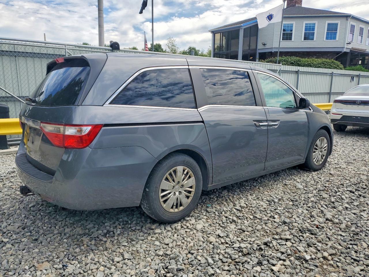 2012 Honda Odyssey Ex Gray vin: 5FNRL5H48CB038939
