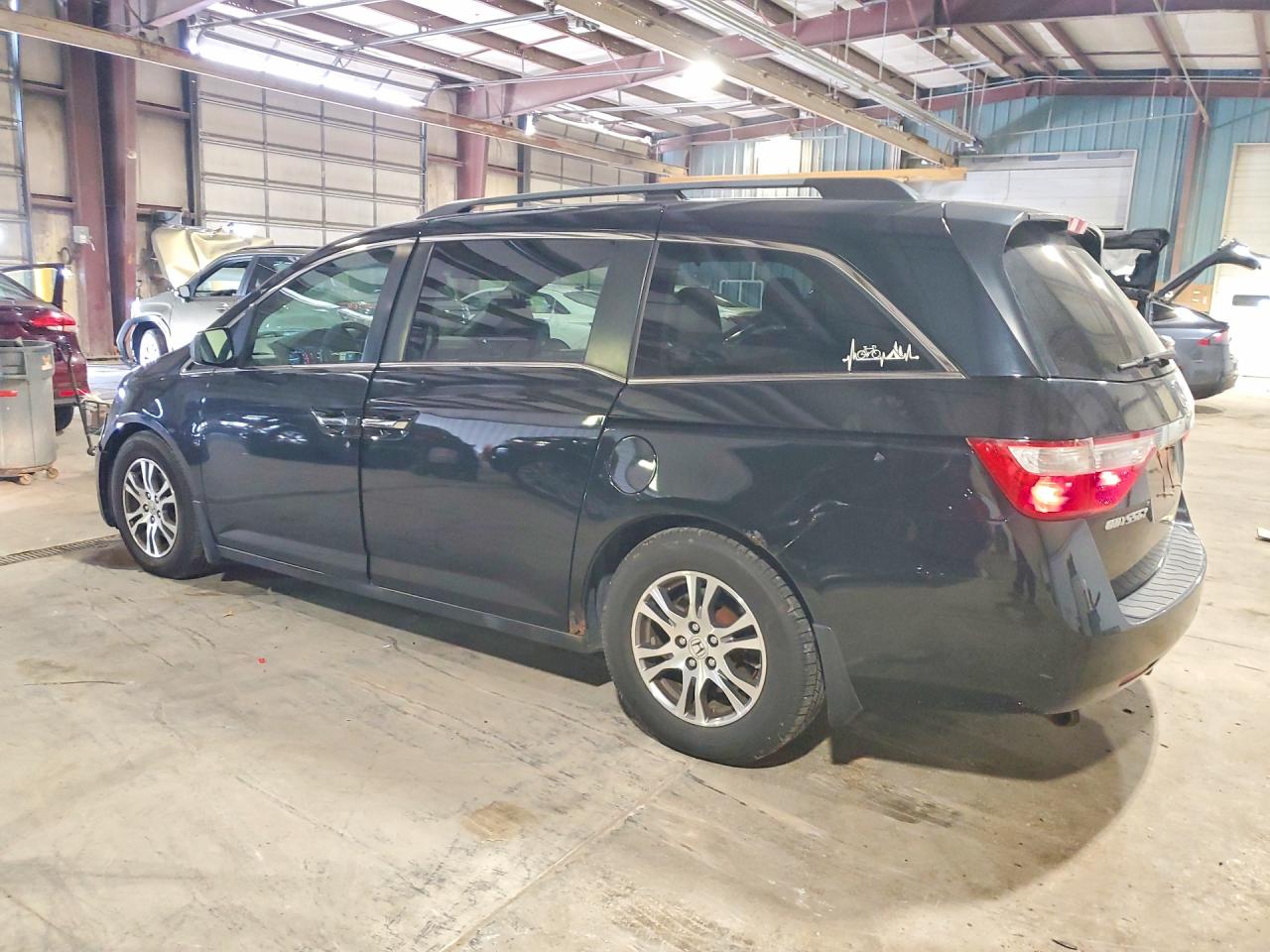 2012 Honda Odyssey Ex Black vin: 5FNRL5H48CB071116