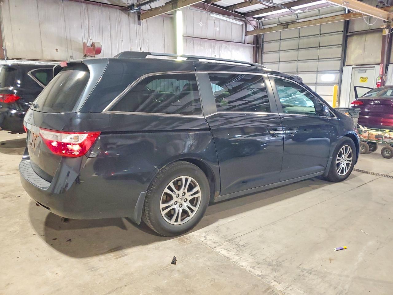 2012 Honda Odyssey Ex Black vin: 5FNRL5H48CB071116