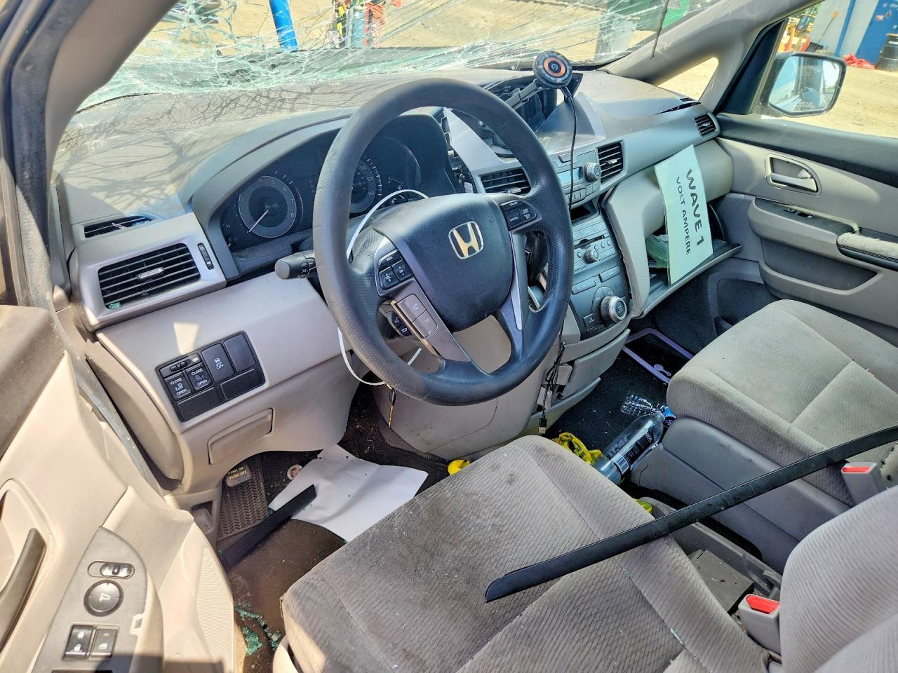 2012 Honda Odyssey Ex Gray vin: 5FNRL5H48CB085937