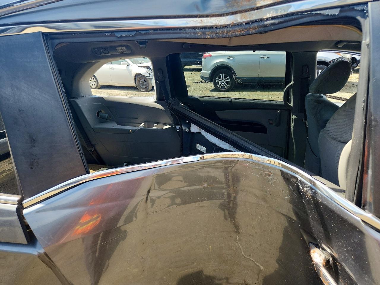 2012 Honda Odyssey Ex Gray vin: 5FNRL5H48CB085937