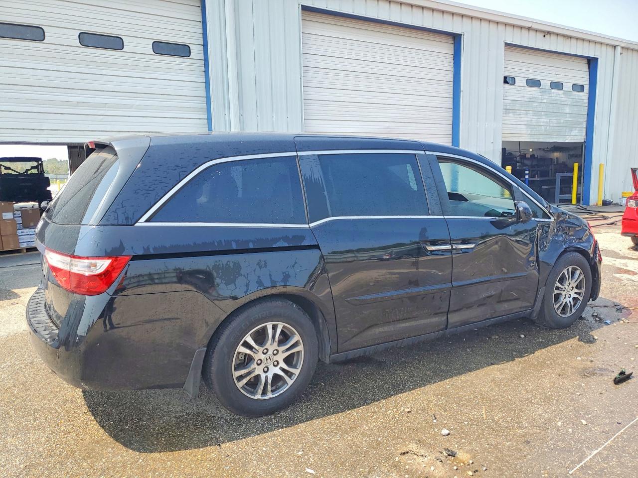 2012 Honda Odyssey Ex Черный vin: 5FNRL5H48CB105457