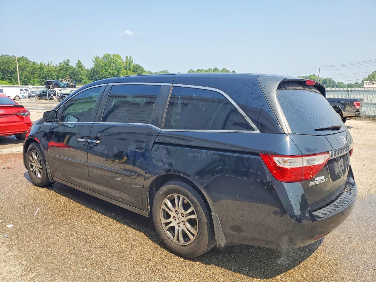 2012 Honda Odyssey Ex Черный vin: 5FNRL5H48CB105457