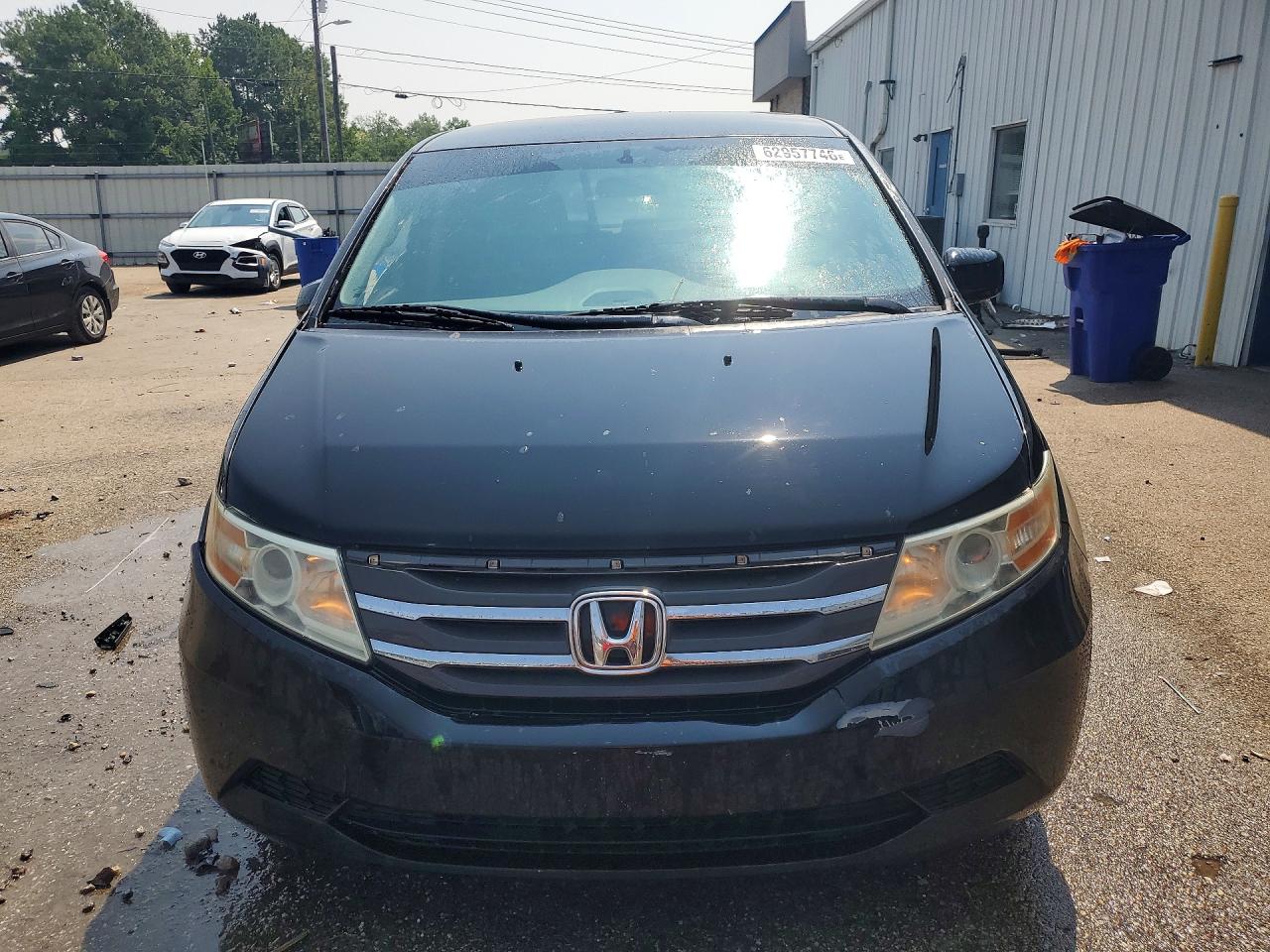 2012 Honda Odyssey Ex Черный vin: 5FNRL5H48CB105457