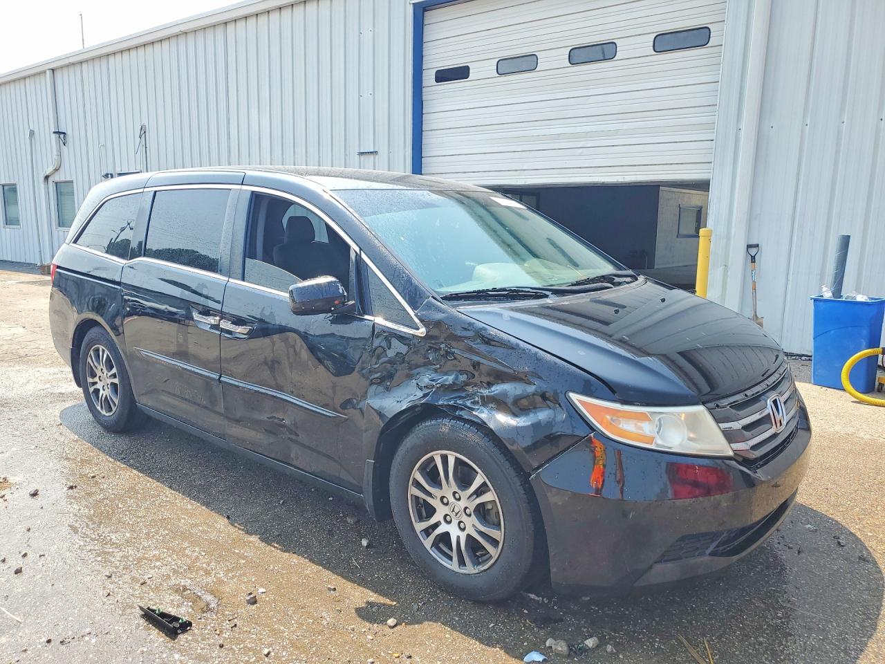 2012 Honda Odyssey Ex Черный vin: 5FNRL5H48CB105457