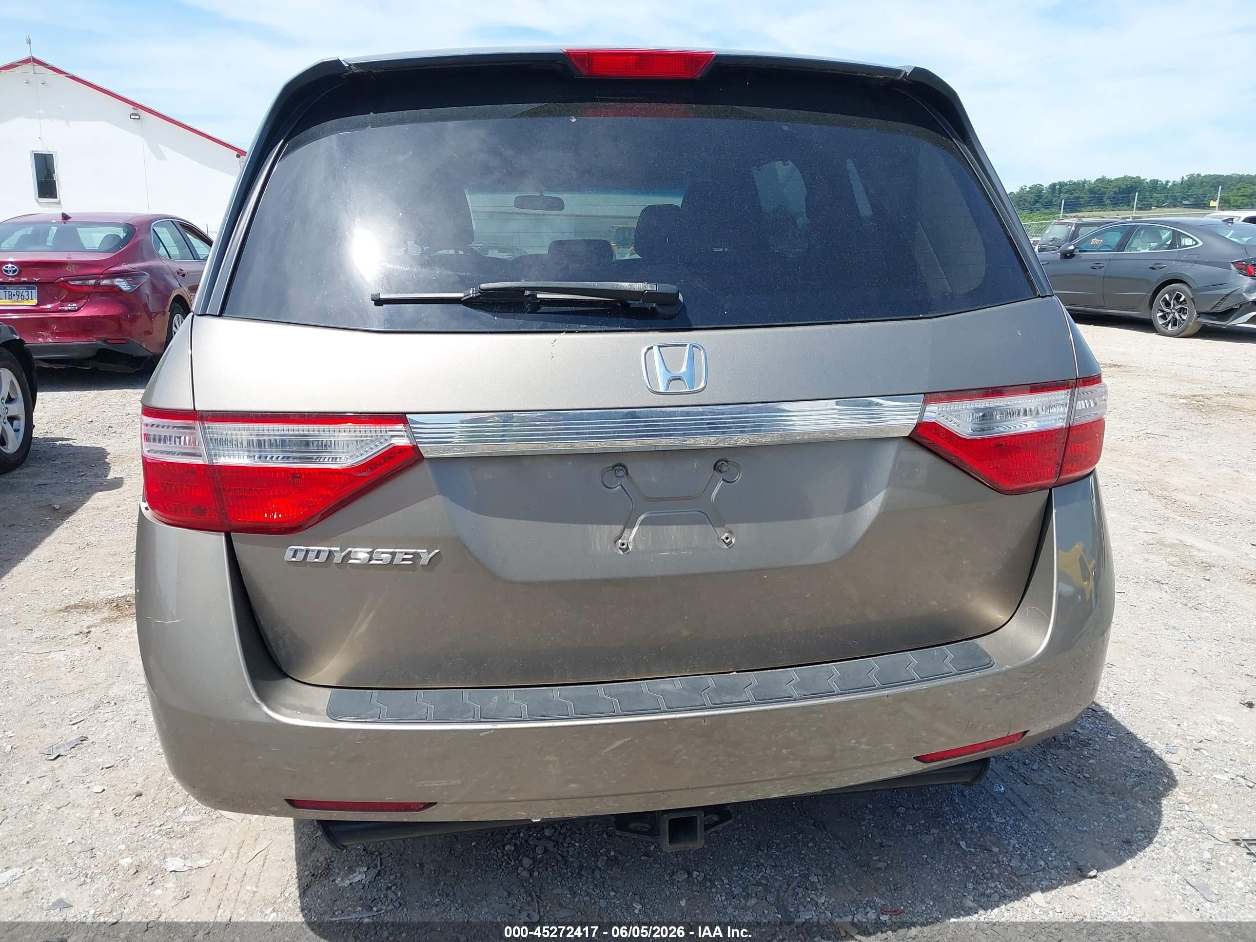 2012 Honda Odyssey Ex Золотой vin: 5FNRL5H48CB106768