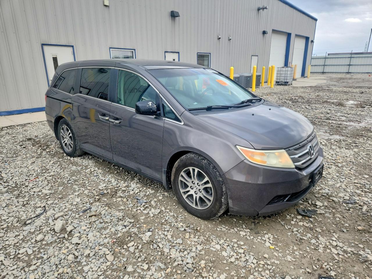 2012 Honda Odyssey Ex Gray vin: 5FNRL5H48CB120542