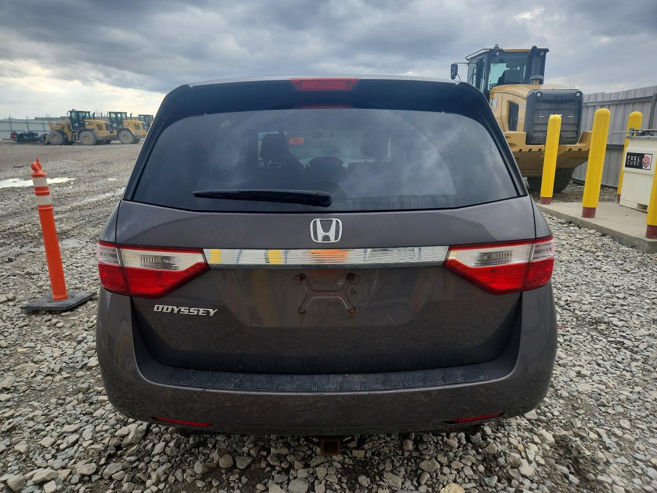 2012 Honda Odyssey Ex Gray vin: 5FNRL5H48CB120542