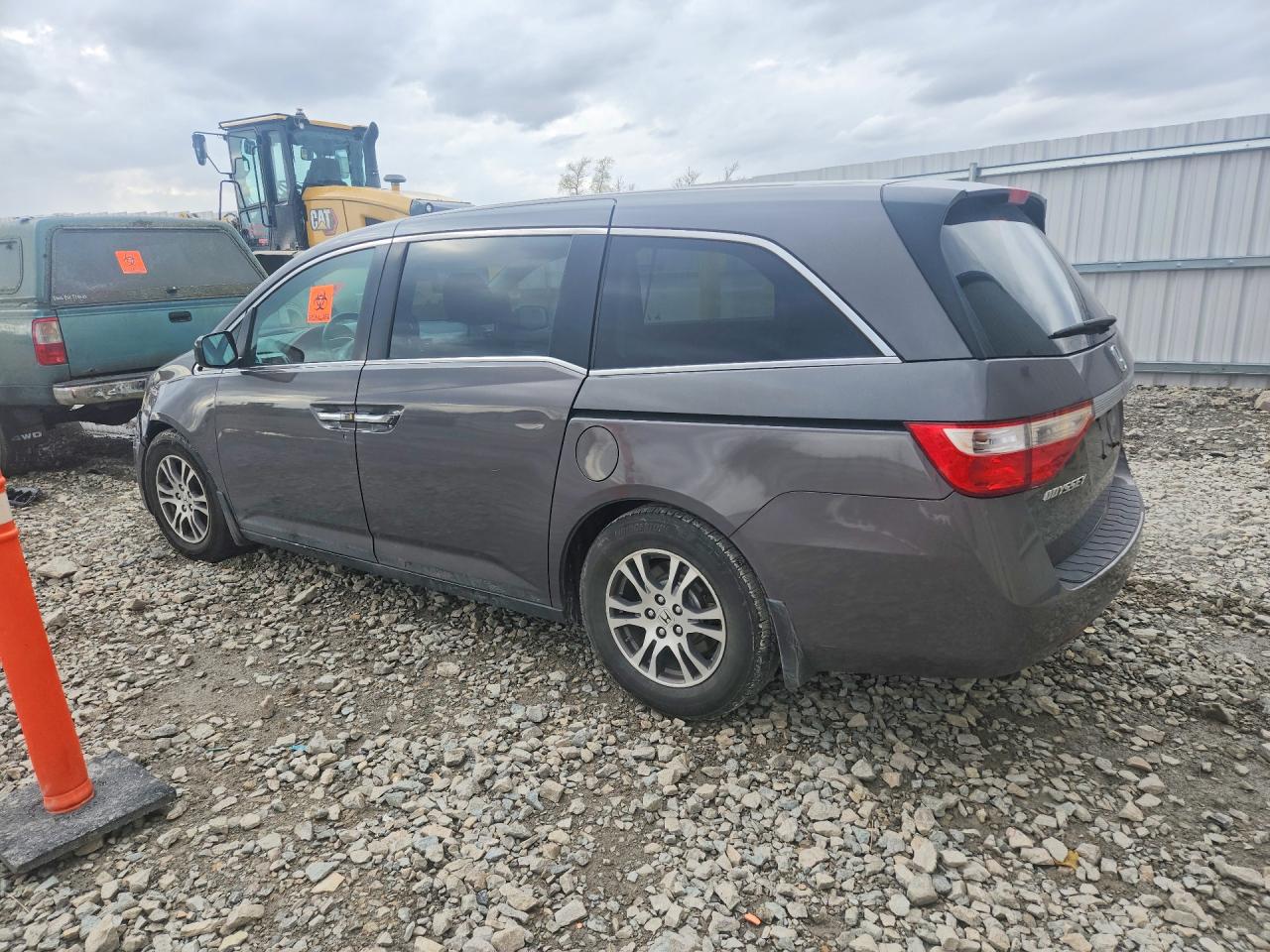 2012 Honda Odyssey Ex Gray vin: 5FNRL5H48CB120542
