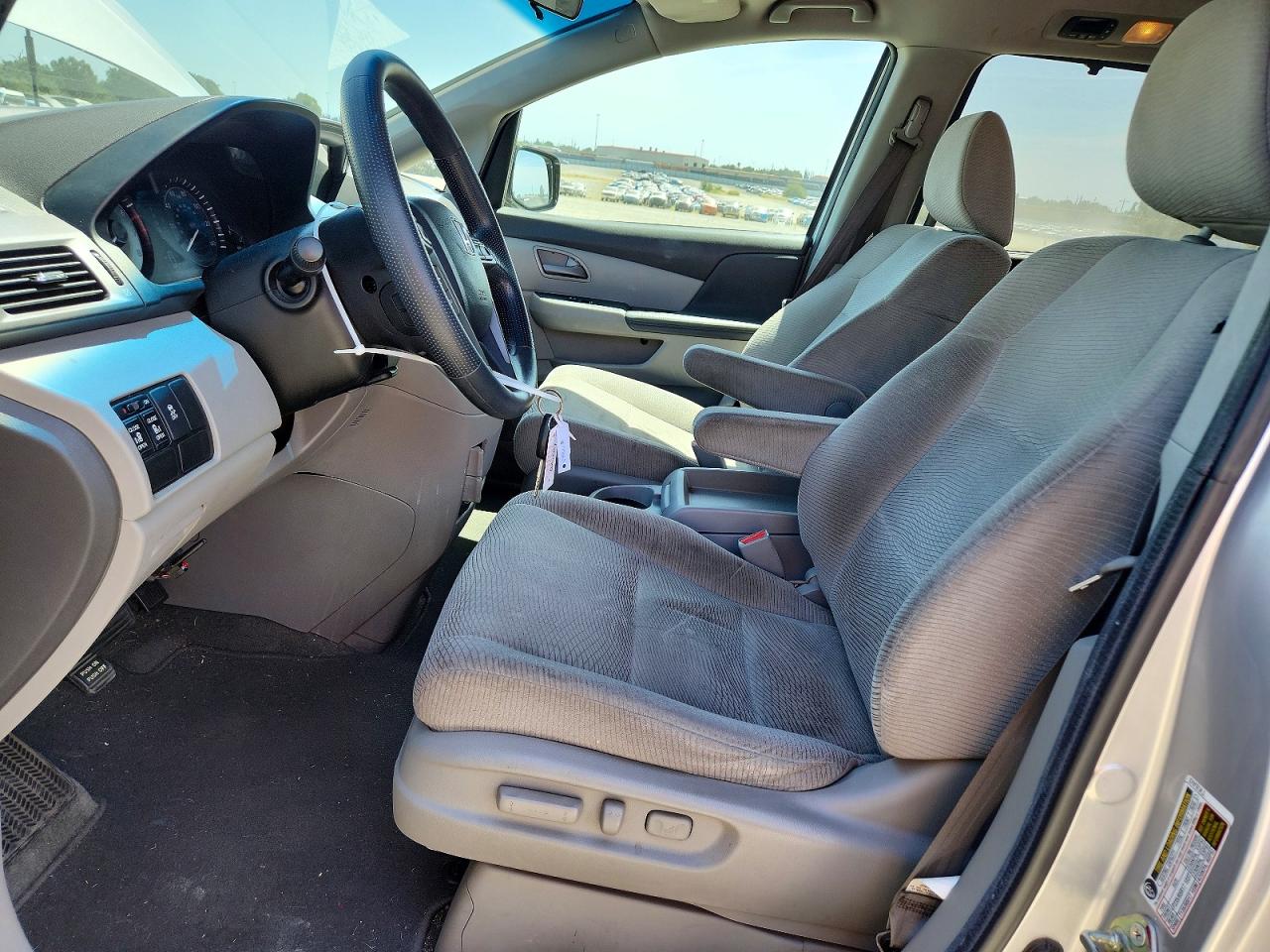2012 Honda Odyssey Ex Silver vin: 5FNRL5H48CB124266