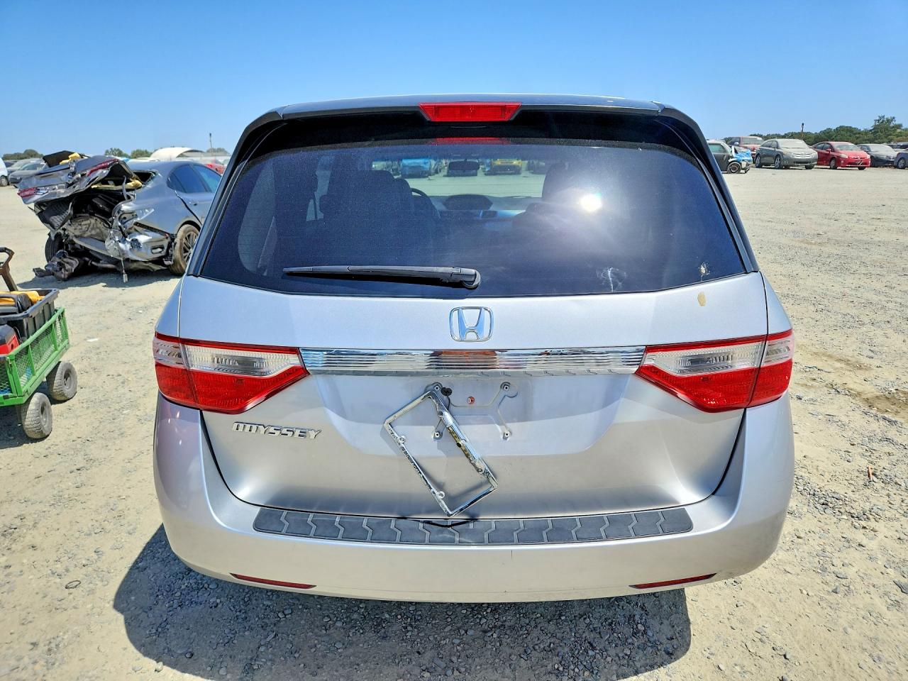 2012 Honda Odyssey Ex Silver vin: 5FNRL5H48CB124266