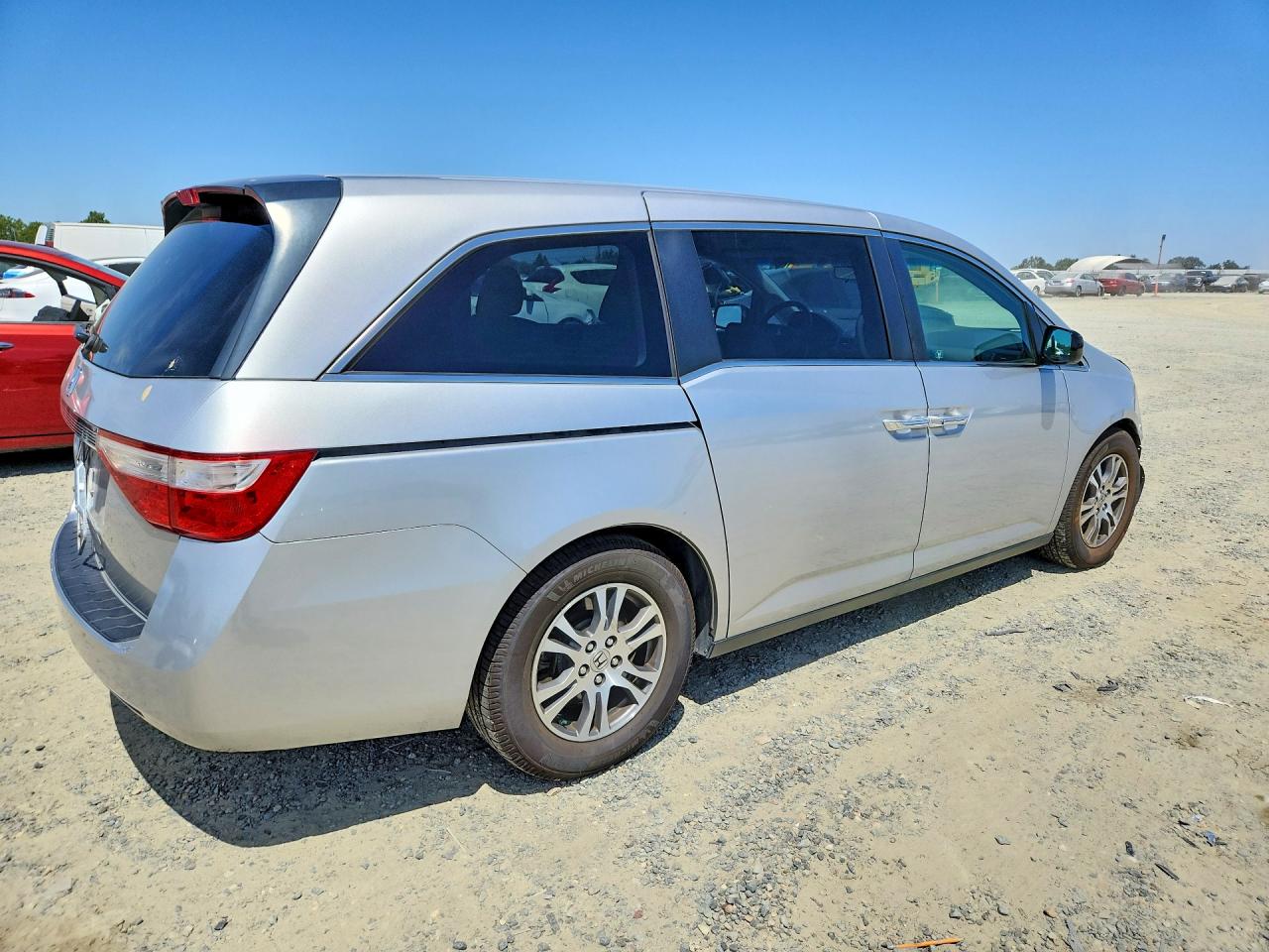 2012 Honda Odyssey Ex Silver vin: 5FNRL5H48CB124266