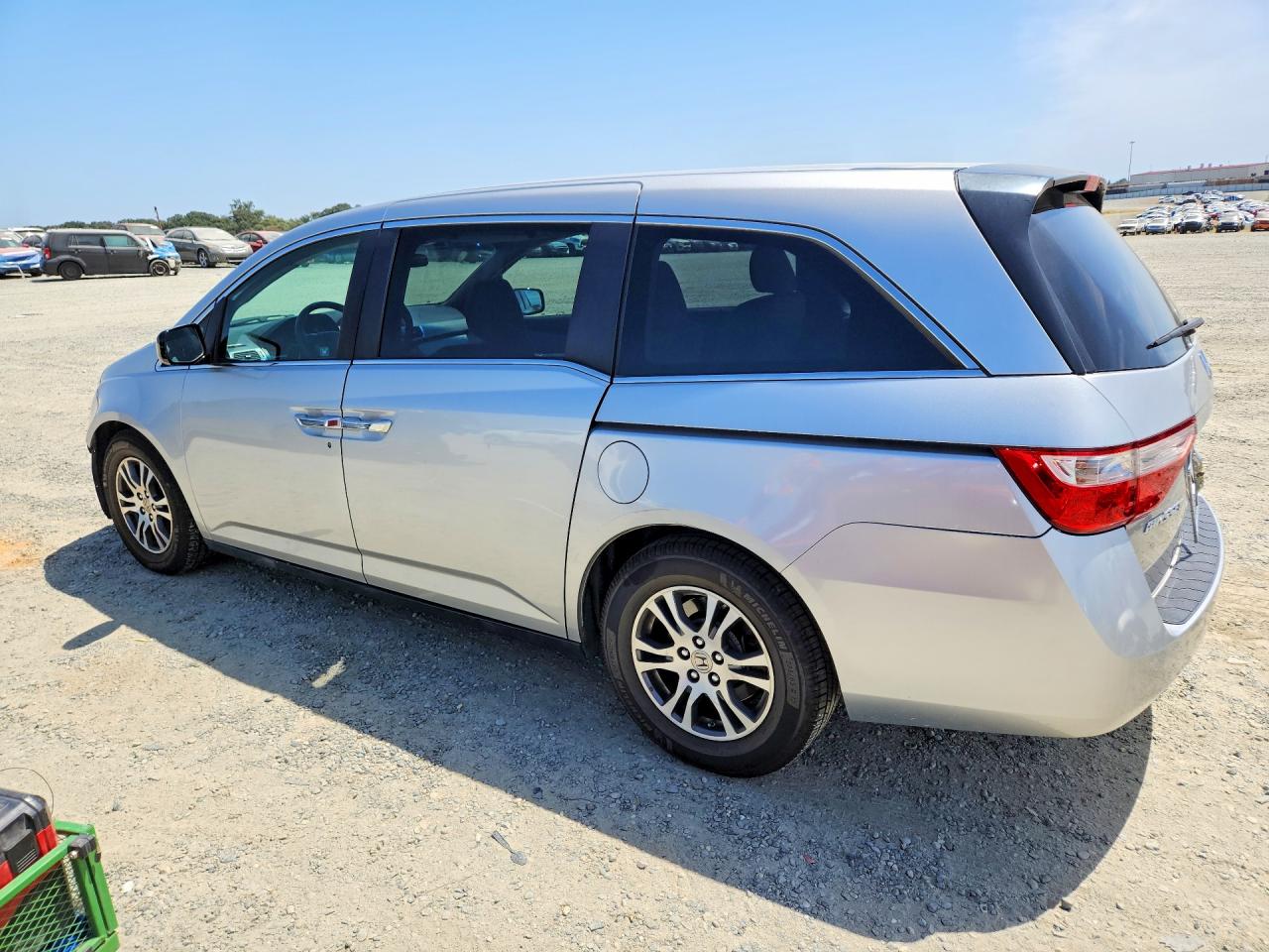2012 Honda Odyssey Ex Silver vin: 5FNRL5H48CB124266