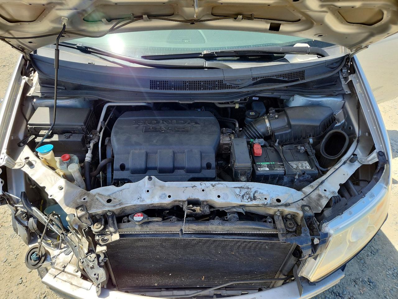 2012 Honda Odyssey Ex Silver vin: 5FNRL5H48CB124266