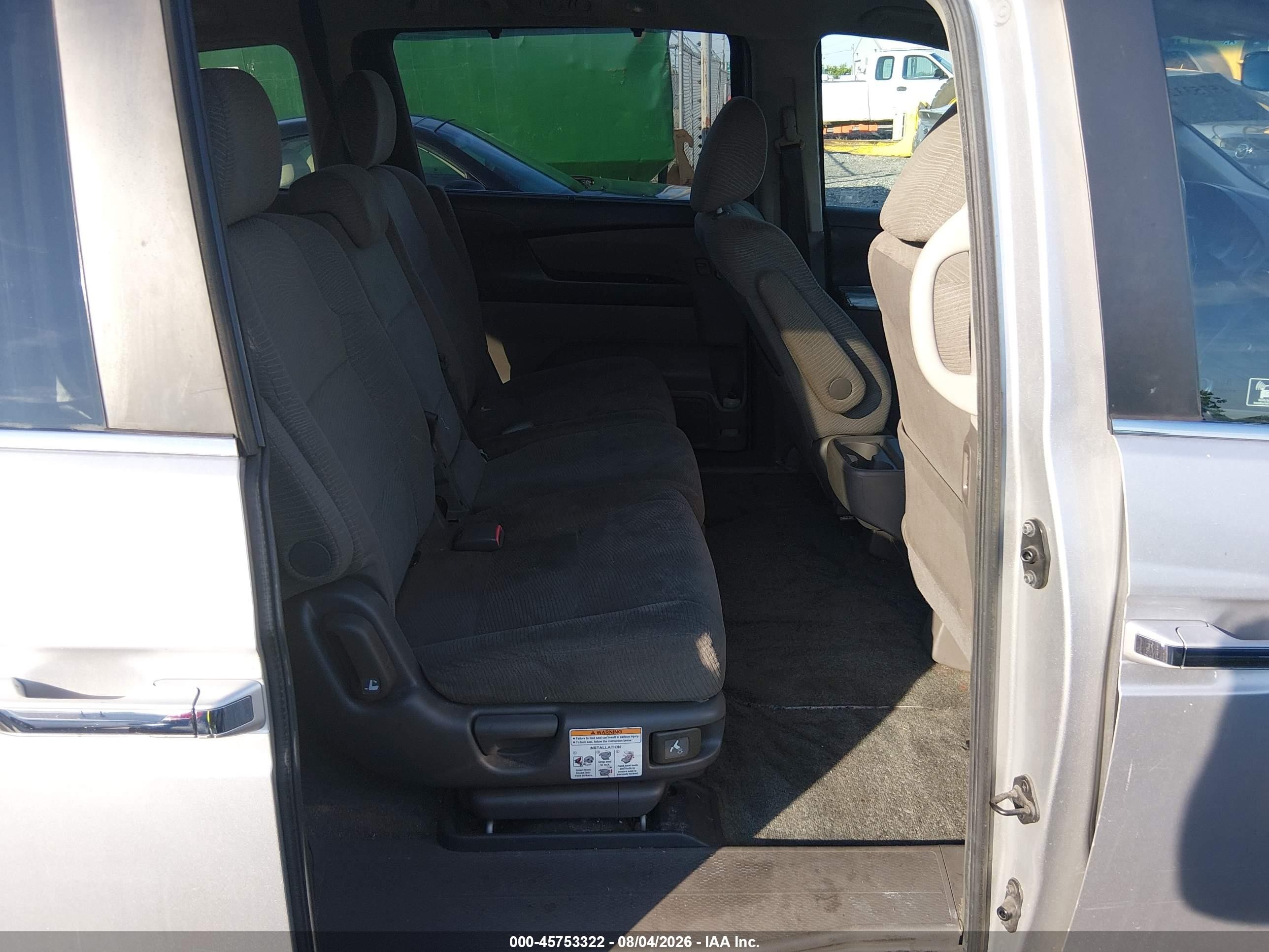 2012 Honda Odyssey Ex Silver vin: 5FNRL5H48CB124378