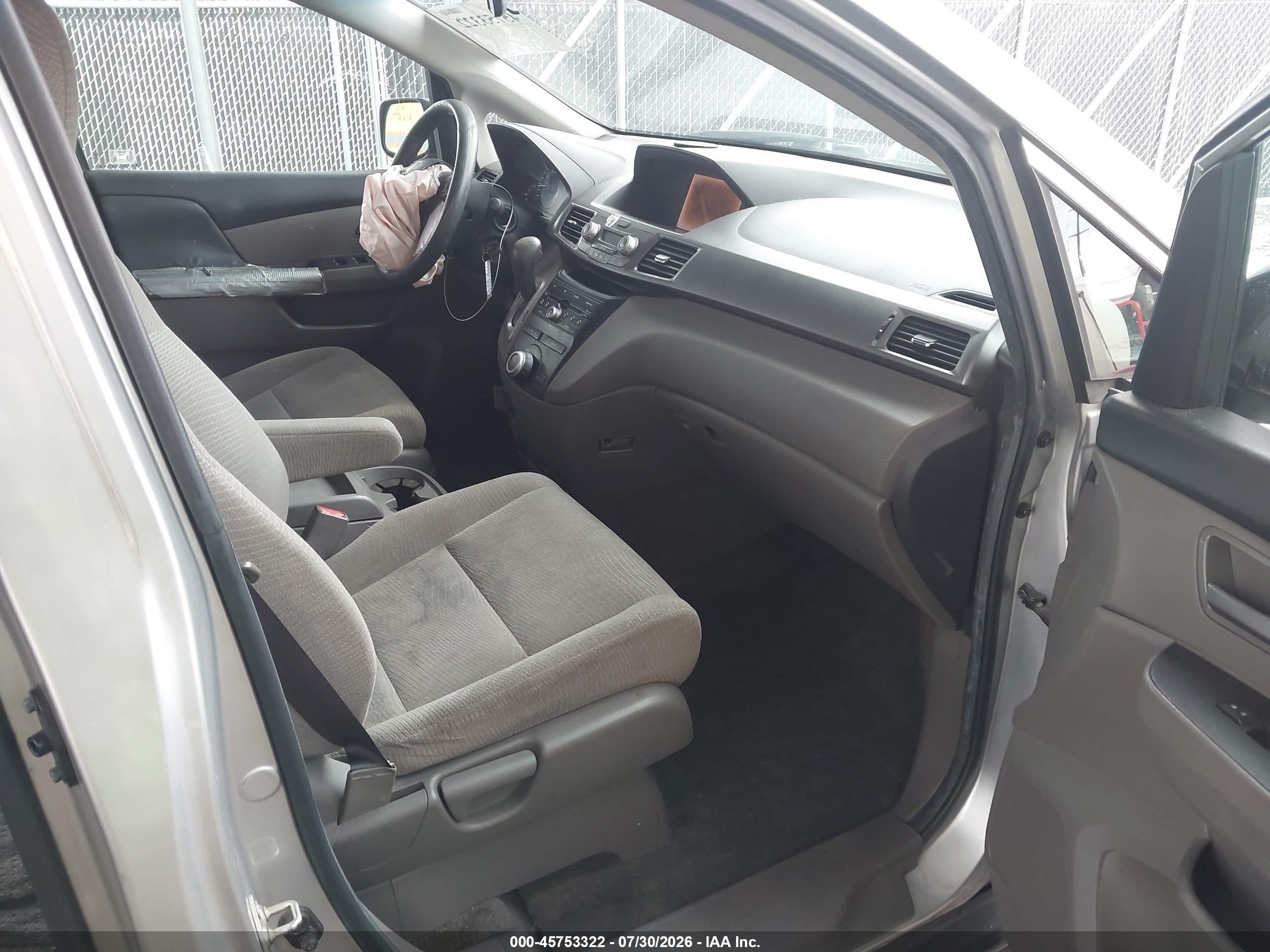 2012 Honda Odyssey Ex Silver vin: 5FNRL5H48CB124378