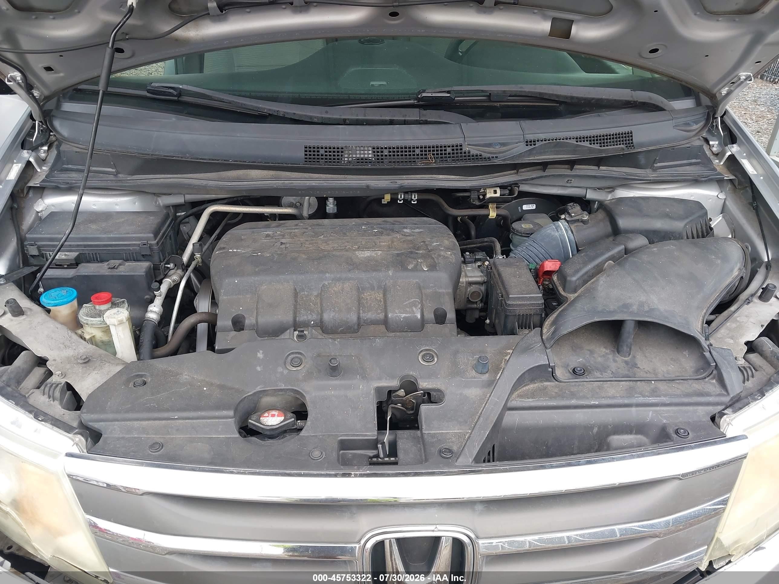 2012 Honda Odyssey Ex Silver vin: 5FNRL5H48CB124378