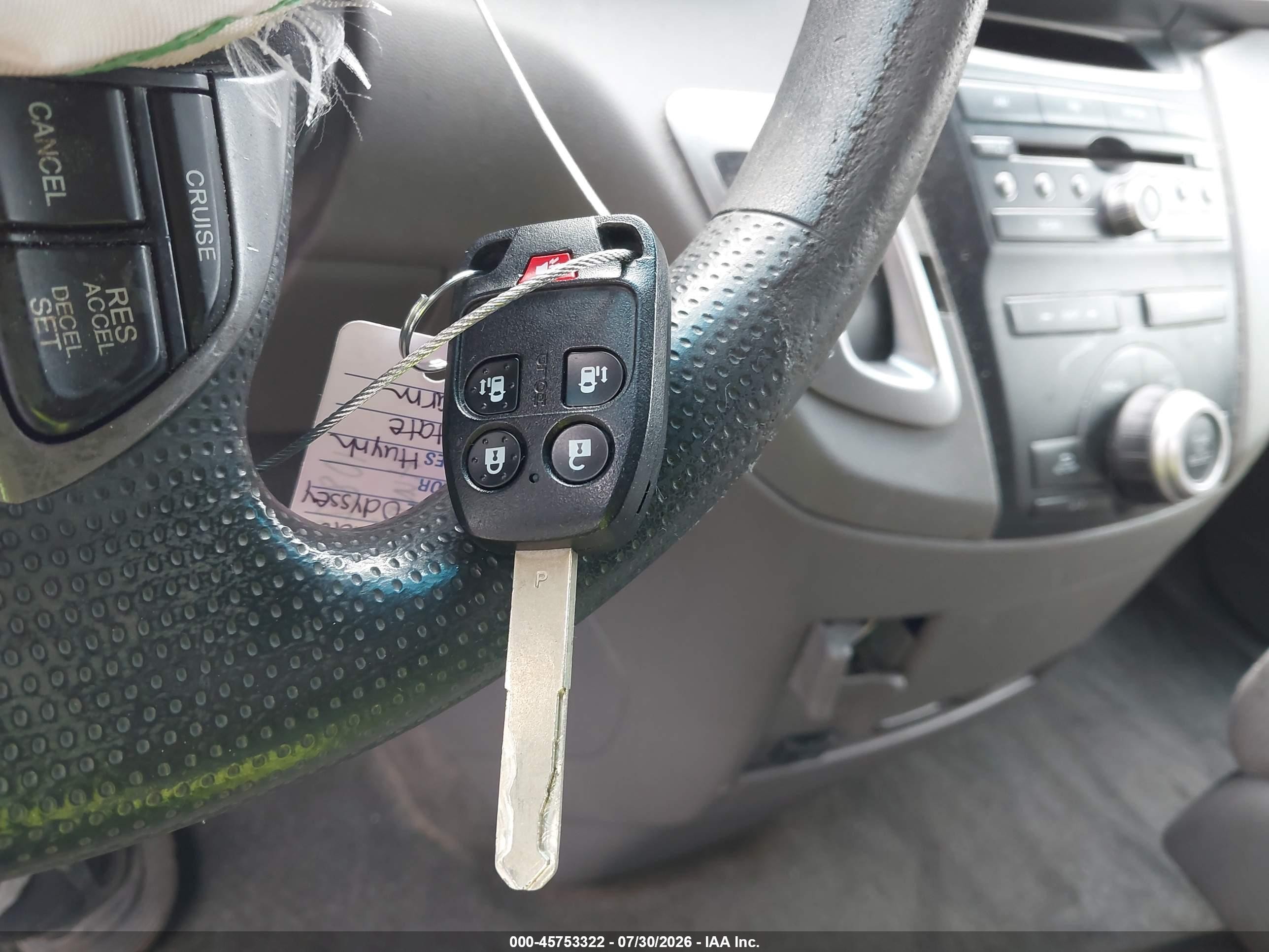 2012 Honda Odyssey Ex Silver vin: 5FNRL5H48CB124378